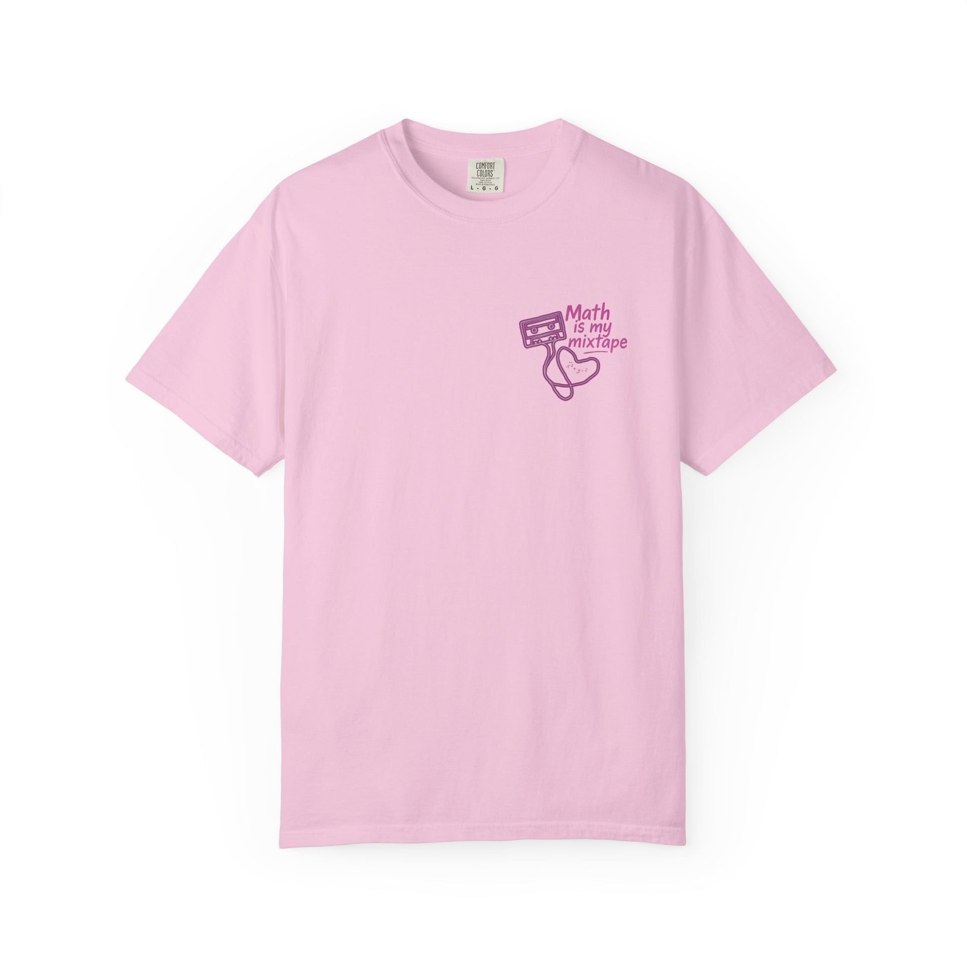 Math Is My Mixtape Shirt - Emo Math Teacher Shirt, I Speak Fluent Angst and Algebra Tee, Two-Sided Teacher Shirt