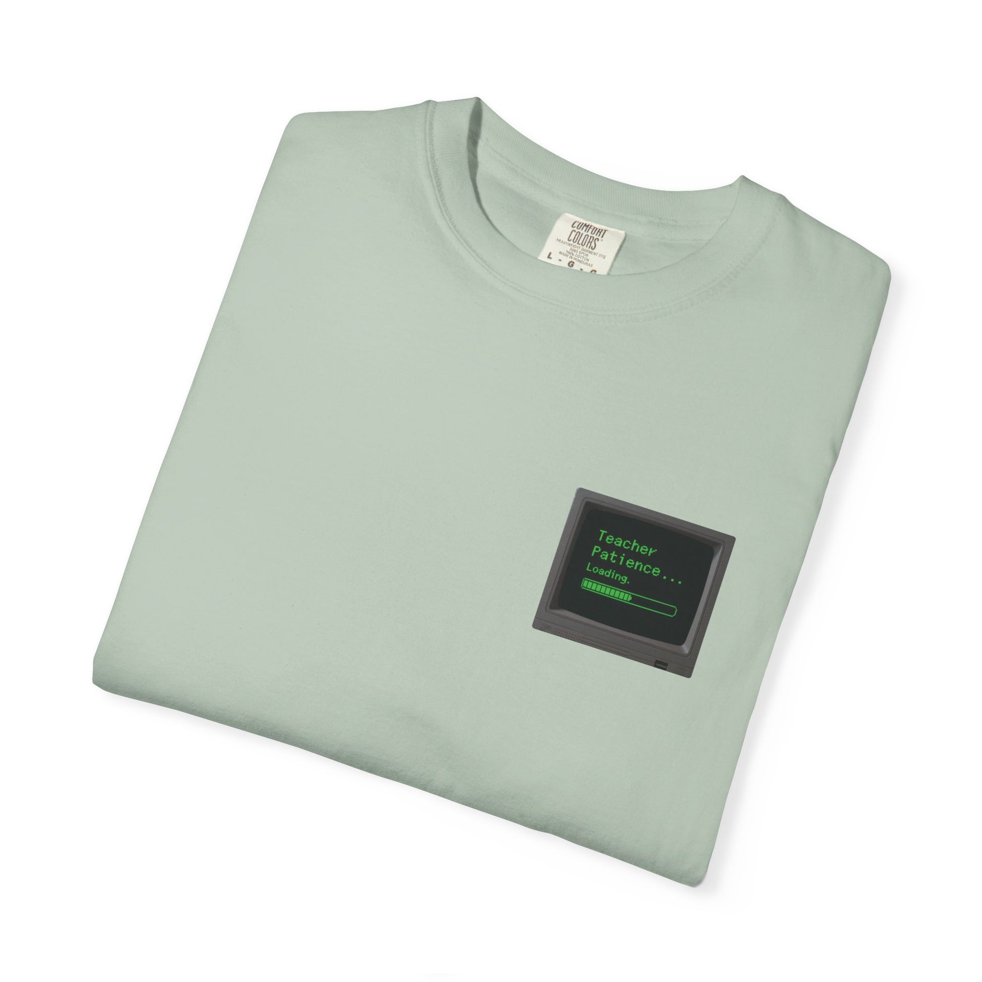 Teacher Patience Loading Shirt -  Retro 80s Computer Style Teacher Tee, Funny Back to School Shirt