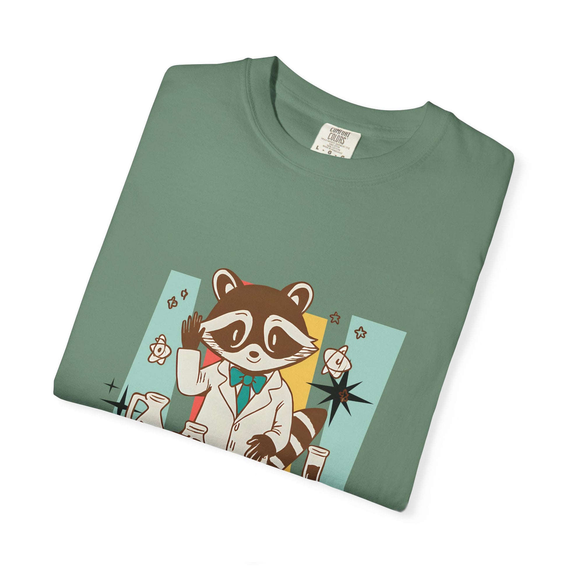Ion the Prize Shirt | Chemistry Teacher Tee | Science Humor | Vintage Raccoon Scientist