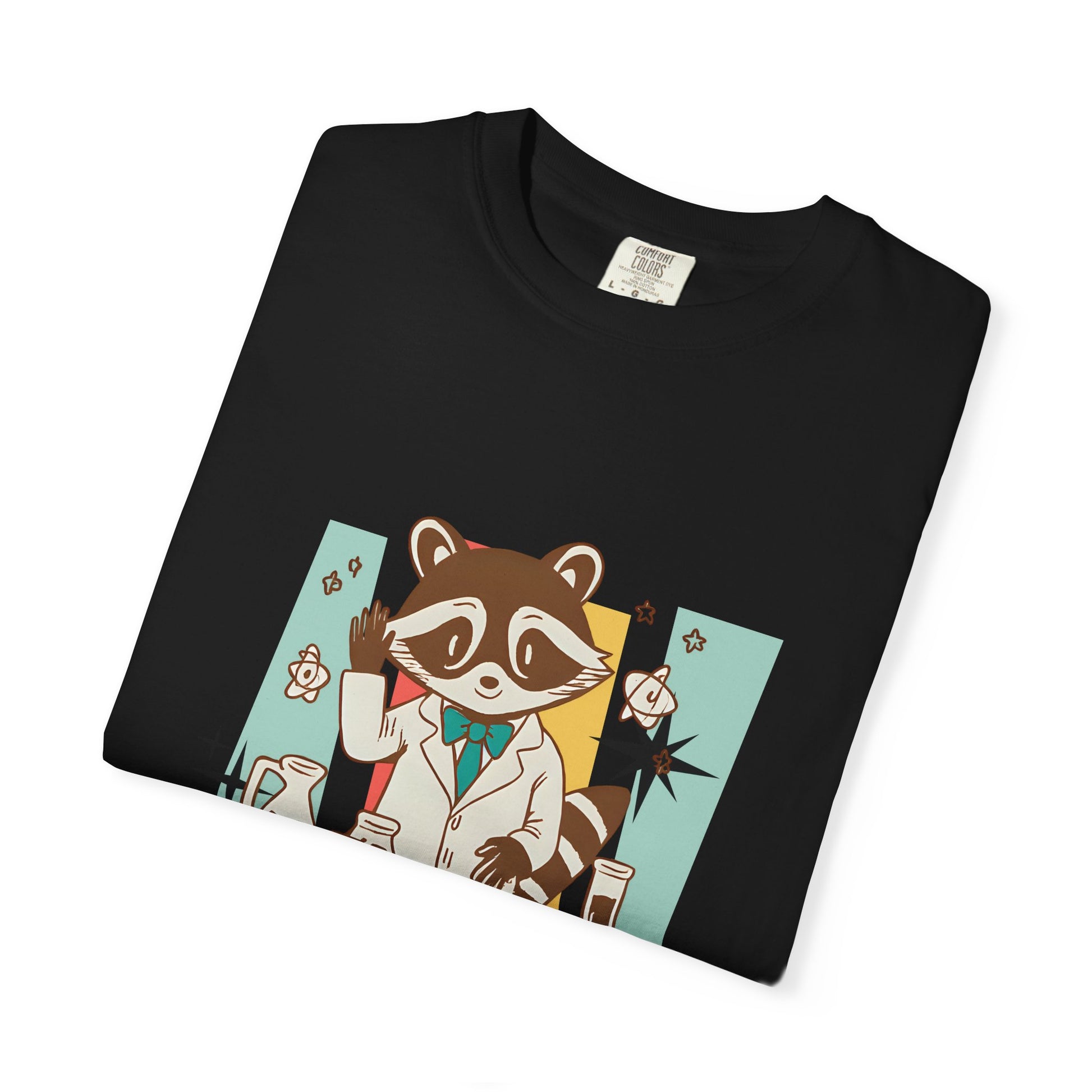 Ion the Prize Shirt | Chemistry Teacher Tee | Science Humor | Vintage Raccoon Scientist