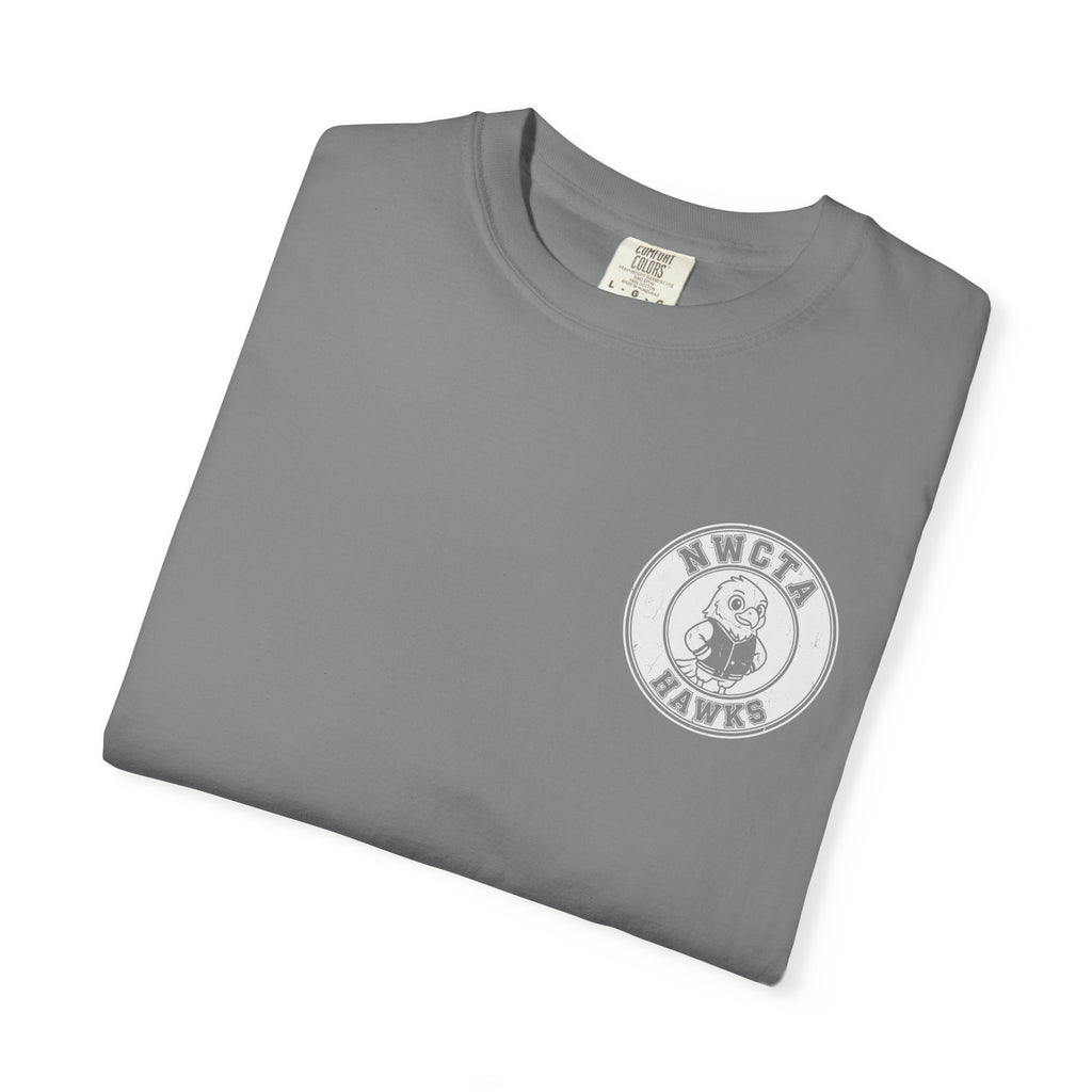 Vintage Style Small White Emblem NWCTA Hawk Tee