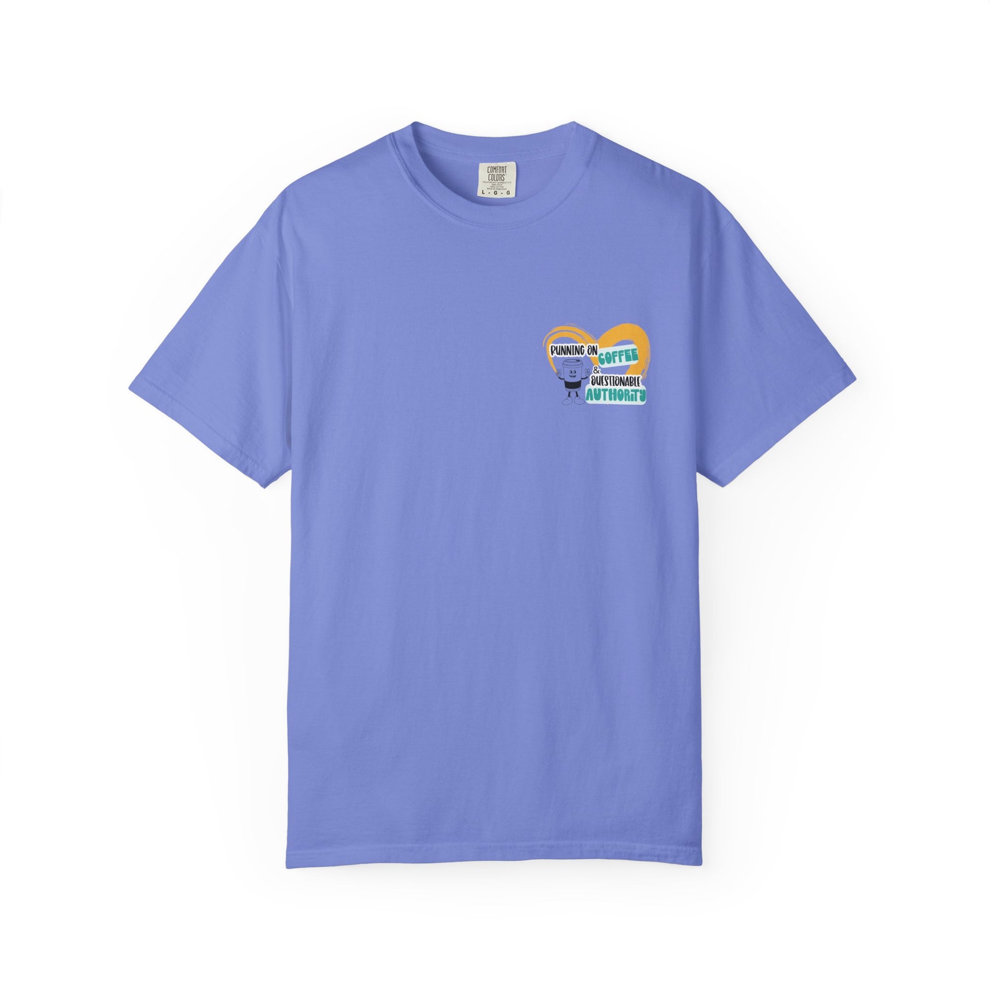 Running on Coffee and Questionable Authority Tee
