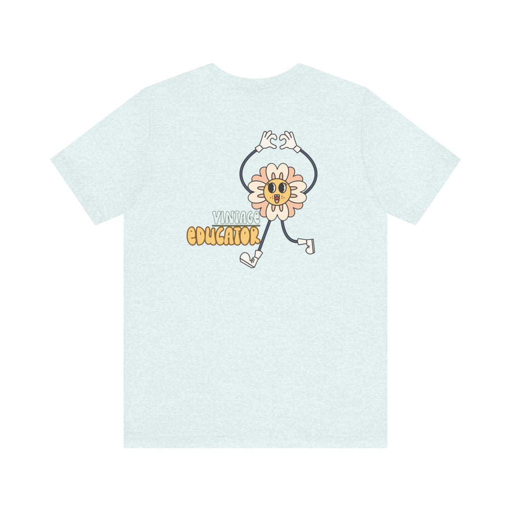 Vintage Educator – Two-Sided Teacher Tee