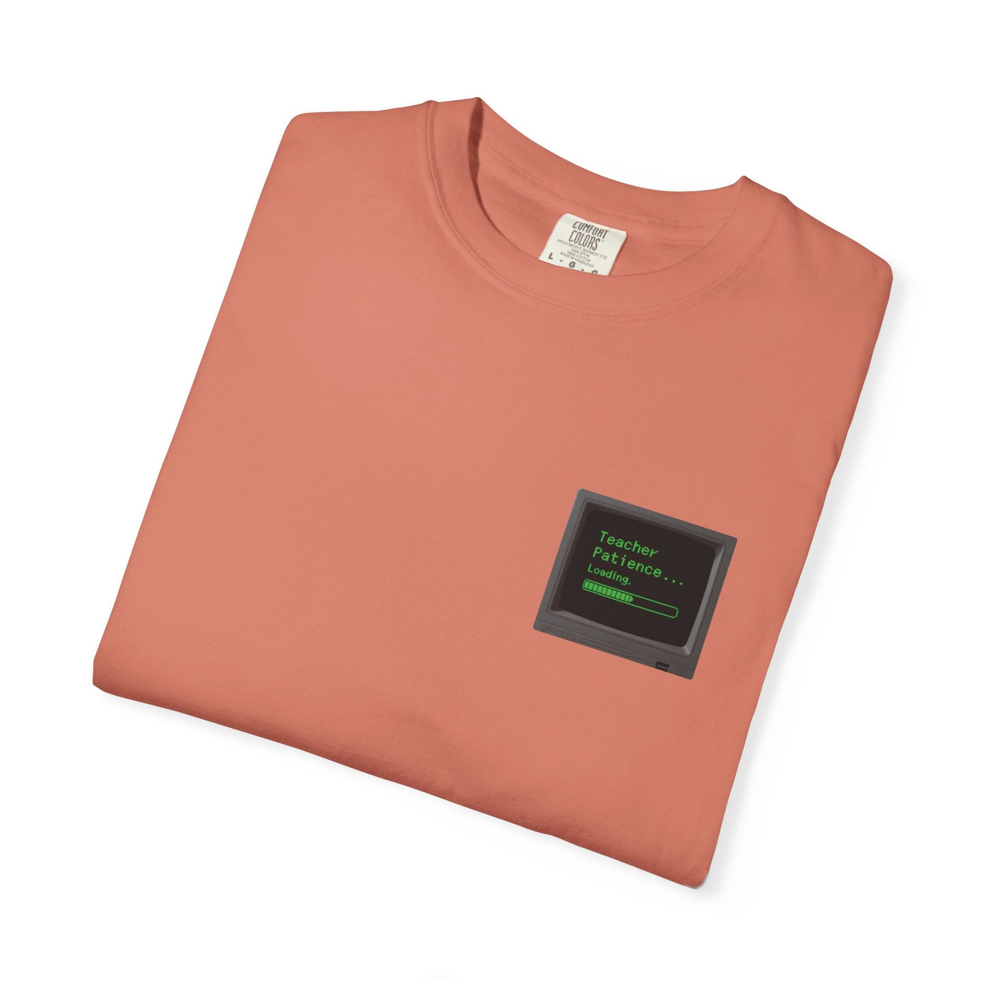 Teacher Patience Loading Shirt -  Retro 80s Computer Style Teacher Tee, Funny Back to School Shirt