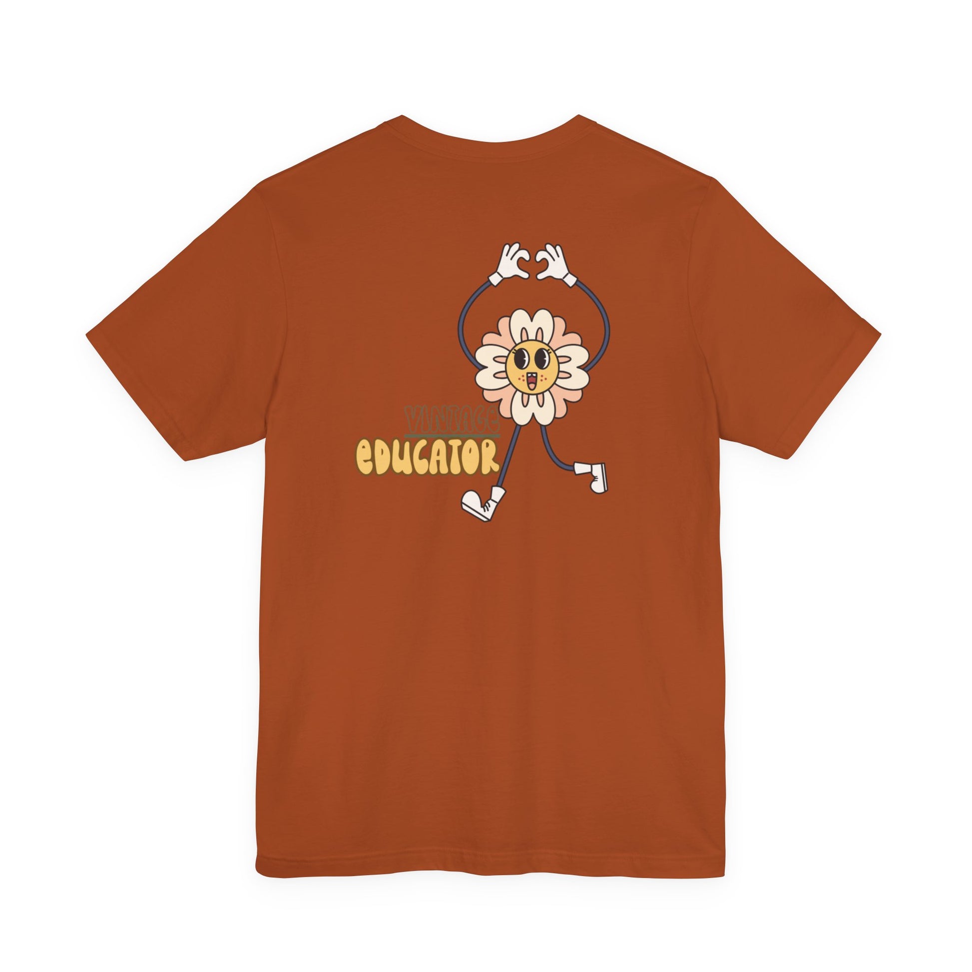 Vintage Educator – Two-Sided Teacher Tee