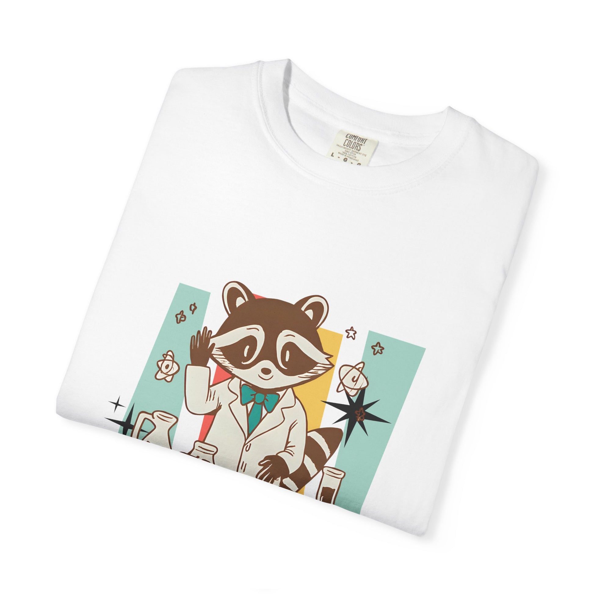 Ion the Prize Shirt | Chemistry Teacher Tee | Science Humor | Vintage Raccoon Scientist