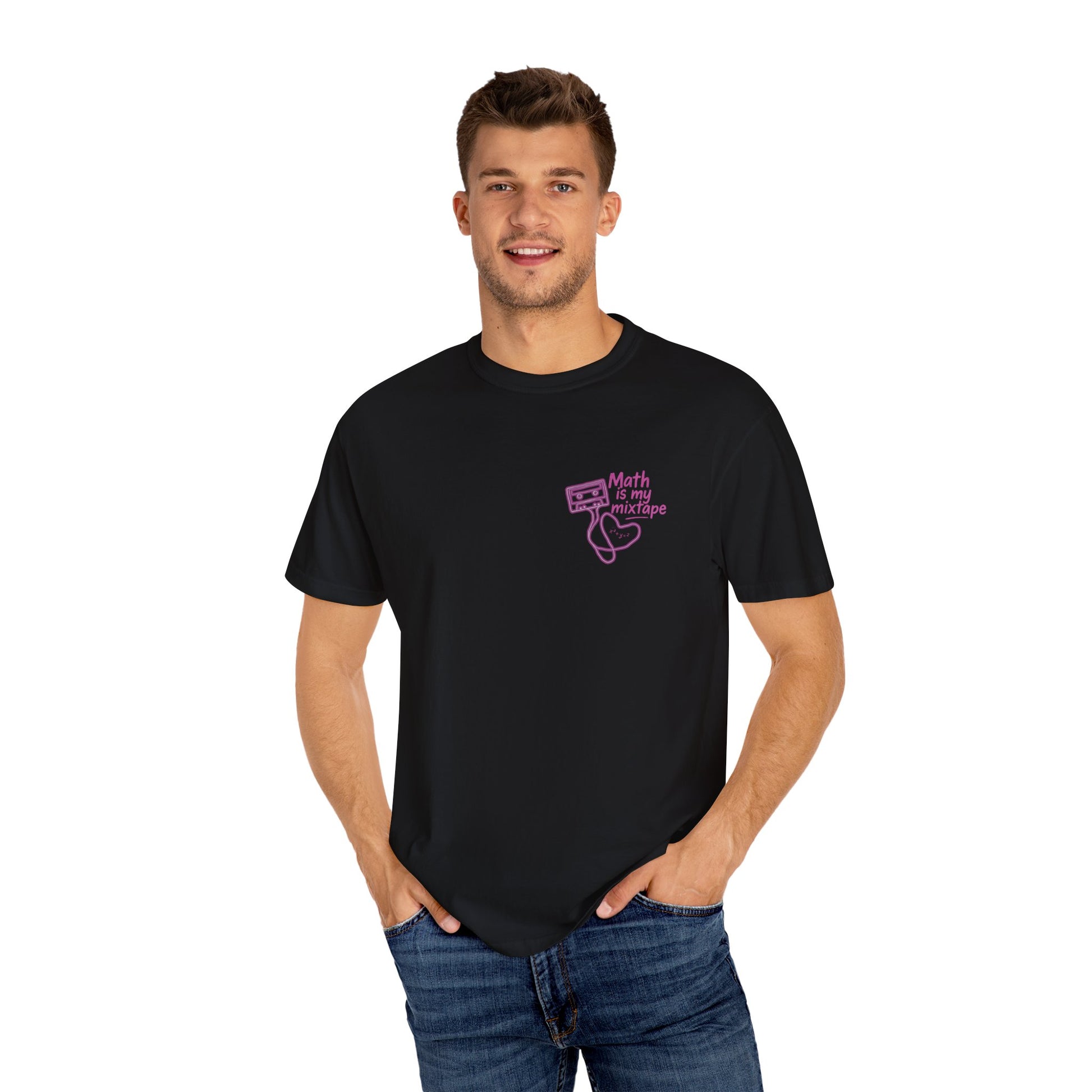 Math Is My Mixtape Shirt - Emo Math Teacher Shirt, I Speak Fluent Angst and Algebra Tee, Two-Sided Teacher Shirt