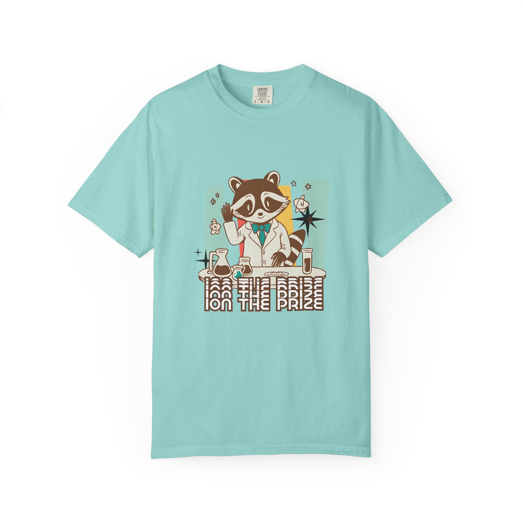 Ion the Prize Shirt | Chemistry Teacher Tee | Science Humor | Vintage Raccoon Scientist