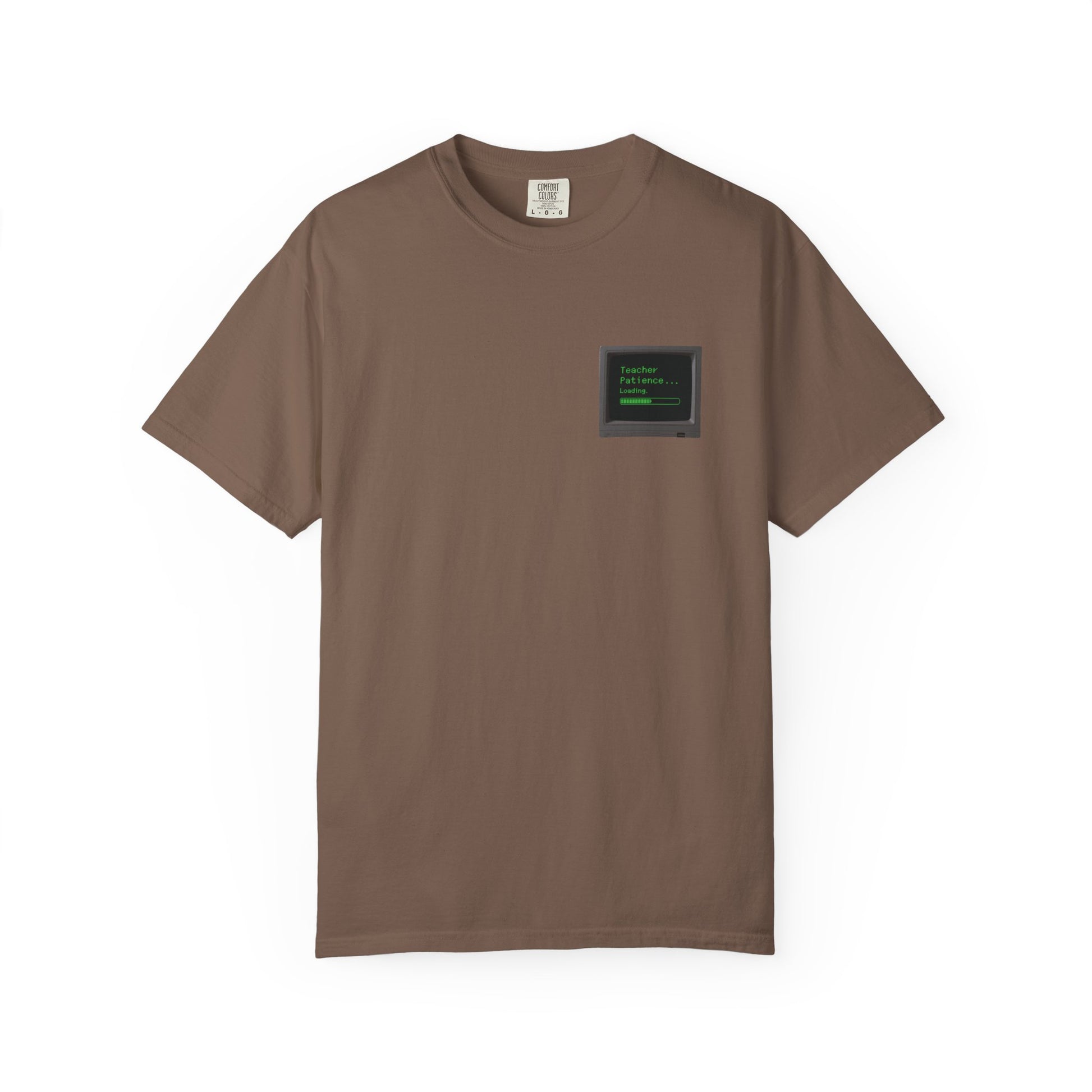Teacher Patience Loading Shirt -  Retro 80s Computer Style Teacher Tee, Funny Back to School Shirt