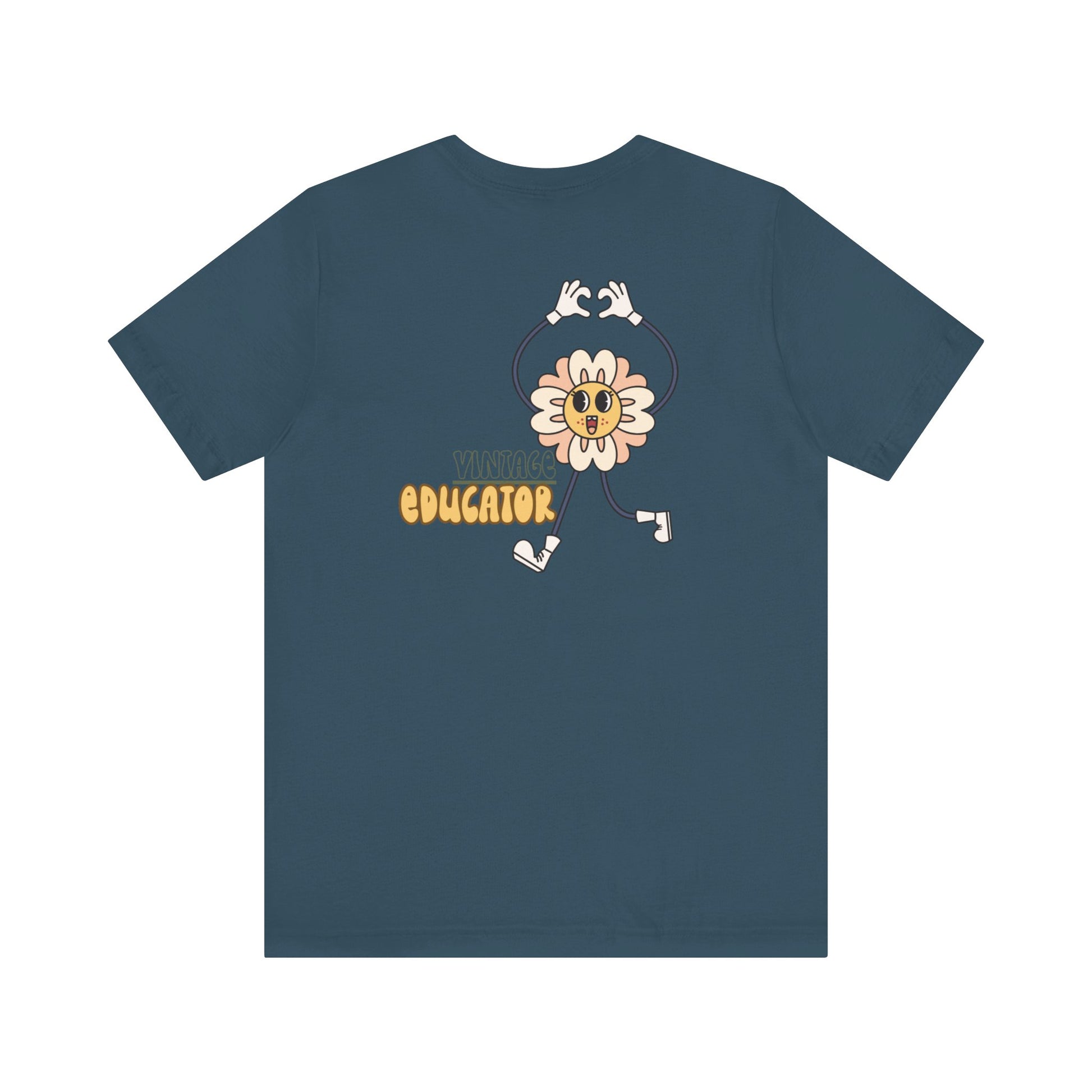 Vintage Educator – Two-Sided Teacher Tee