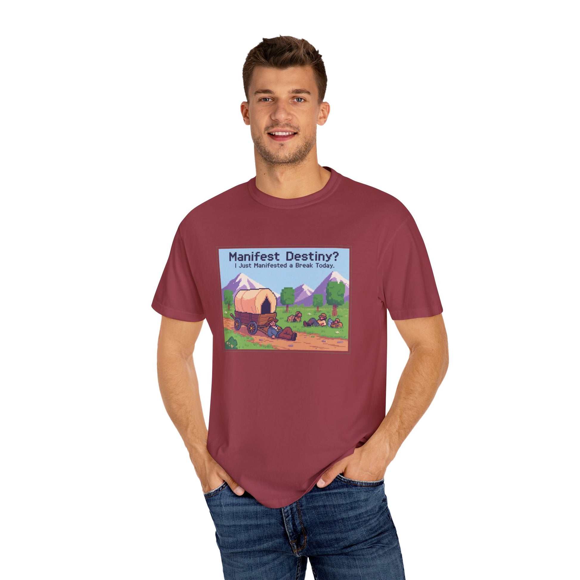 Oregon Trail Manifest Destiny Tee