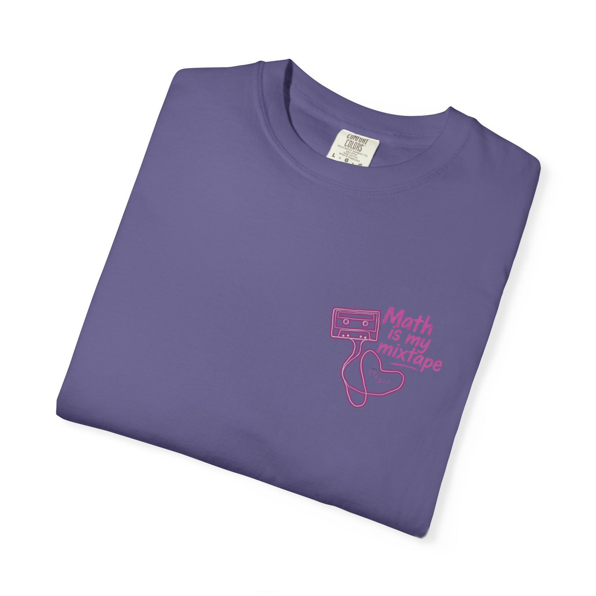 Math Is My Mixtape Shirt - Emo Math Teacher Shirt, I Speak Fluent Angst and Algebra Tee, Two-Sided Teacher Shirt
