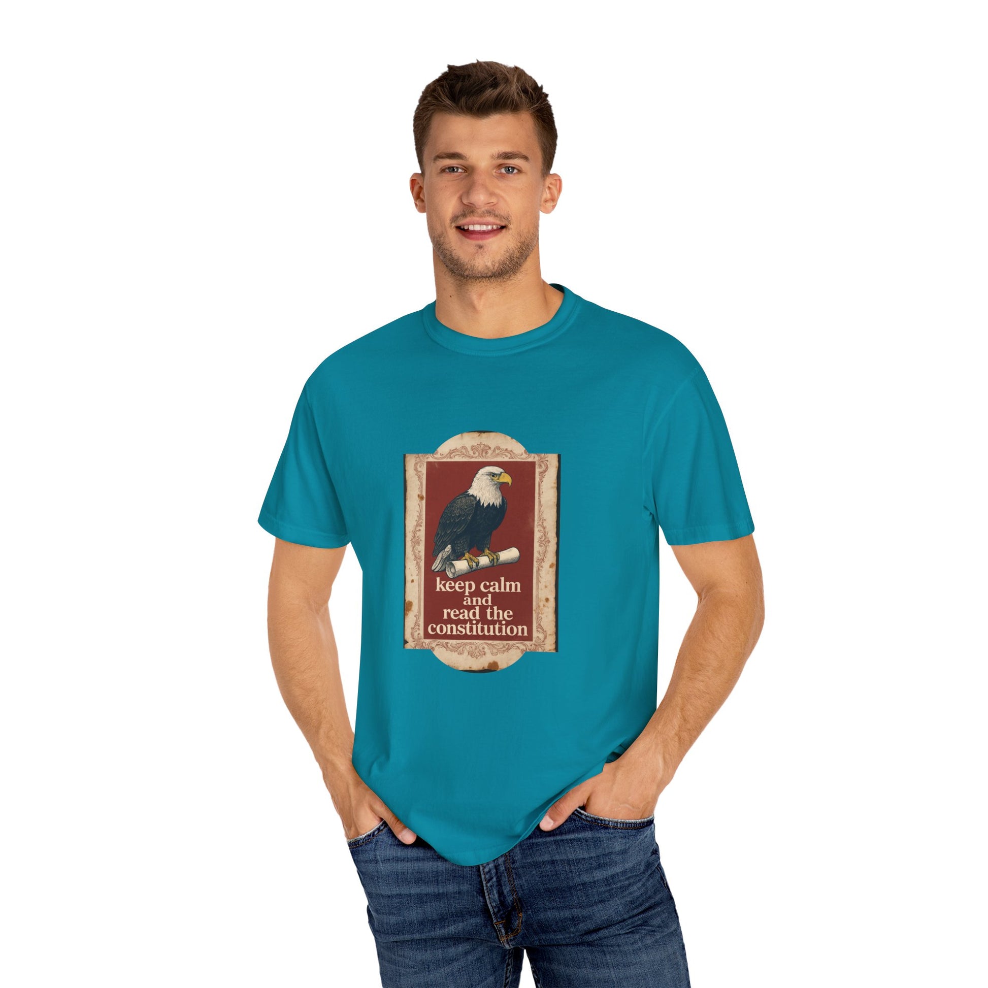 Keep Calm and Read the Constitution Tee