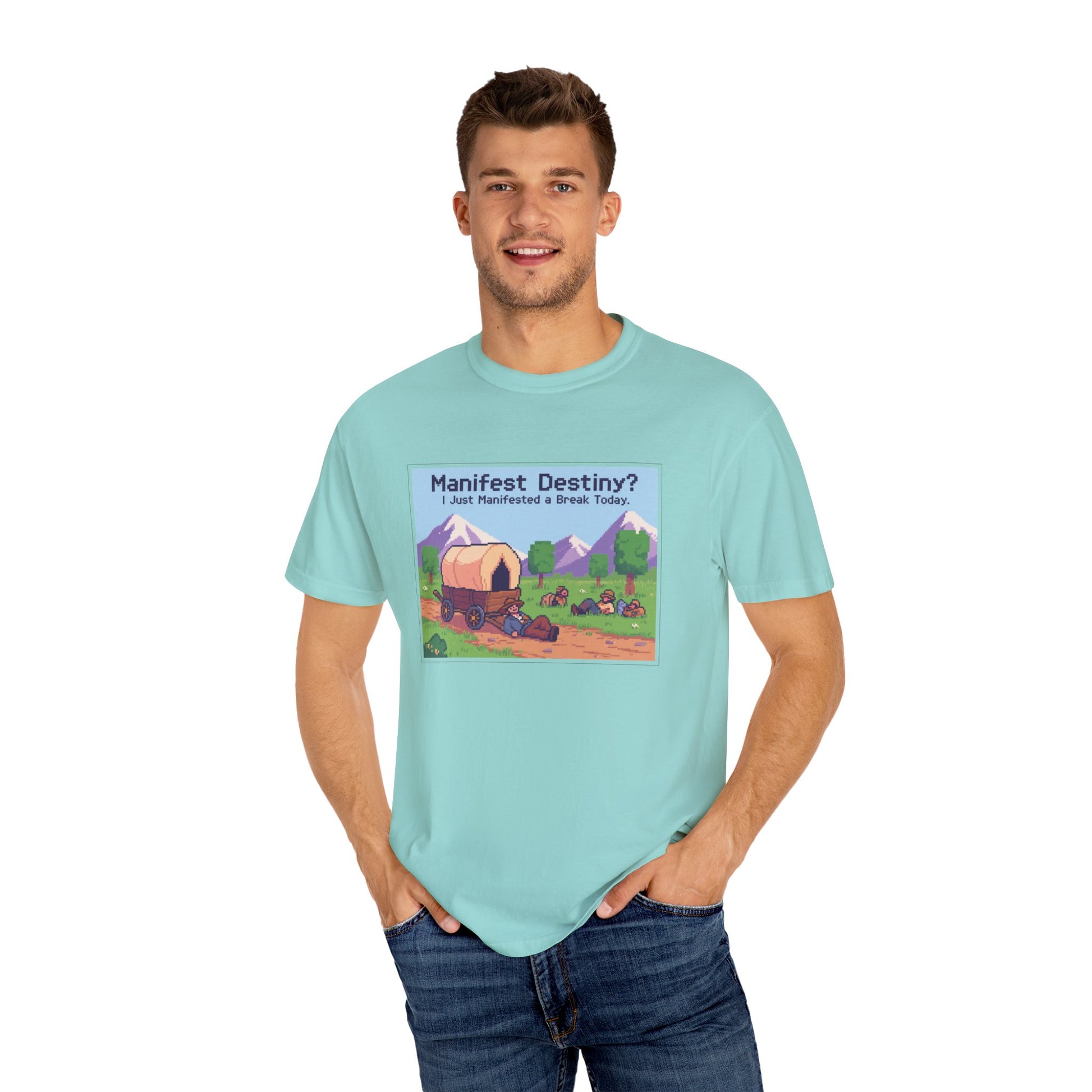Oregon Trail Manifest Destiny Tee