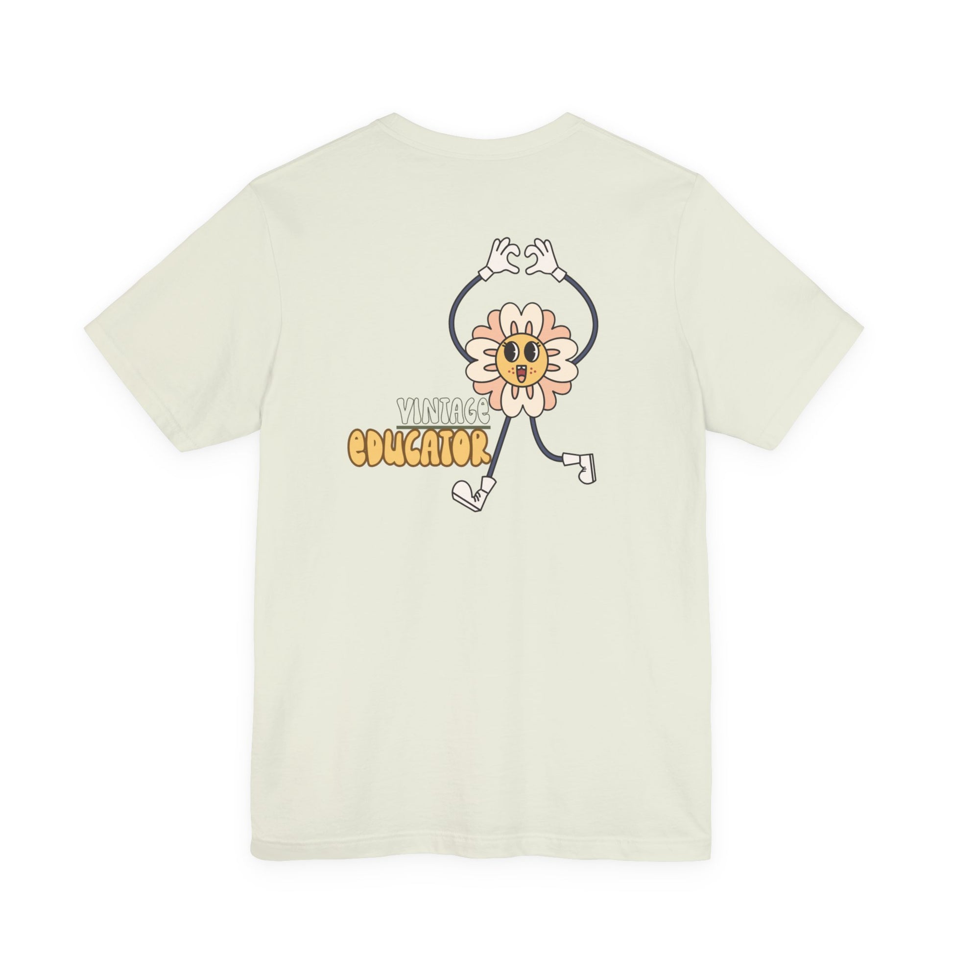 Vintage Educator – Two-Sided Teacher Tee