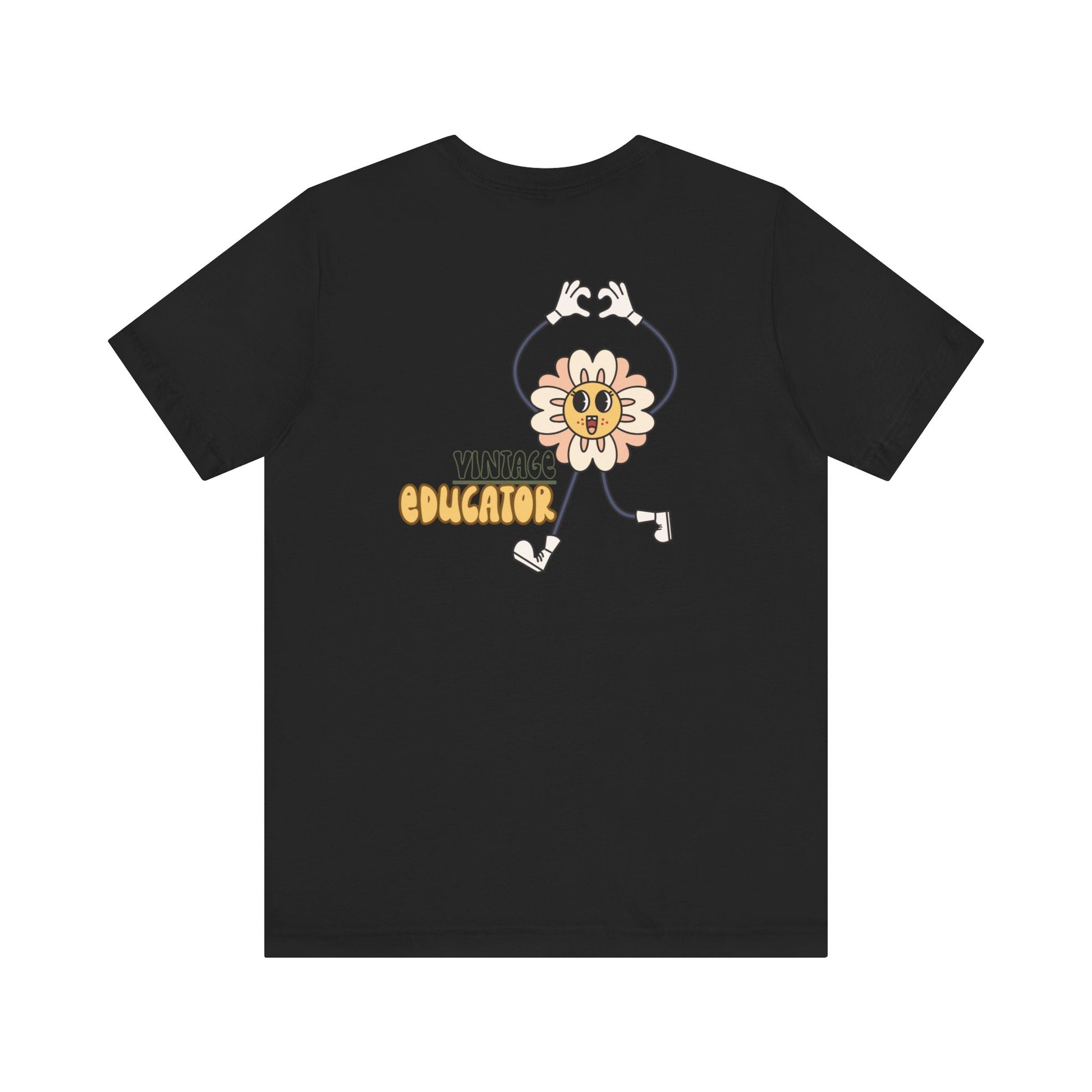 Vintage Educator – Two-Sided Teacher Tee