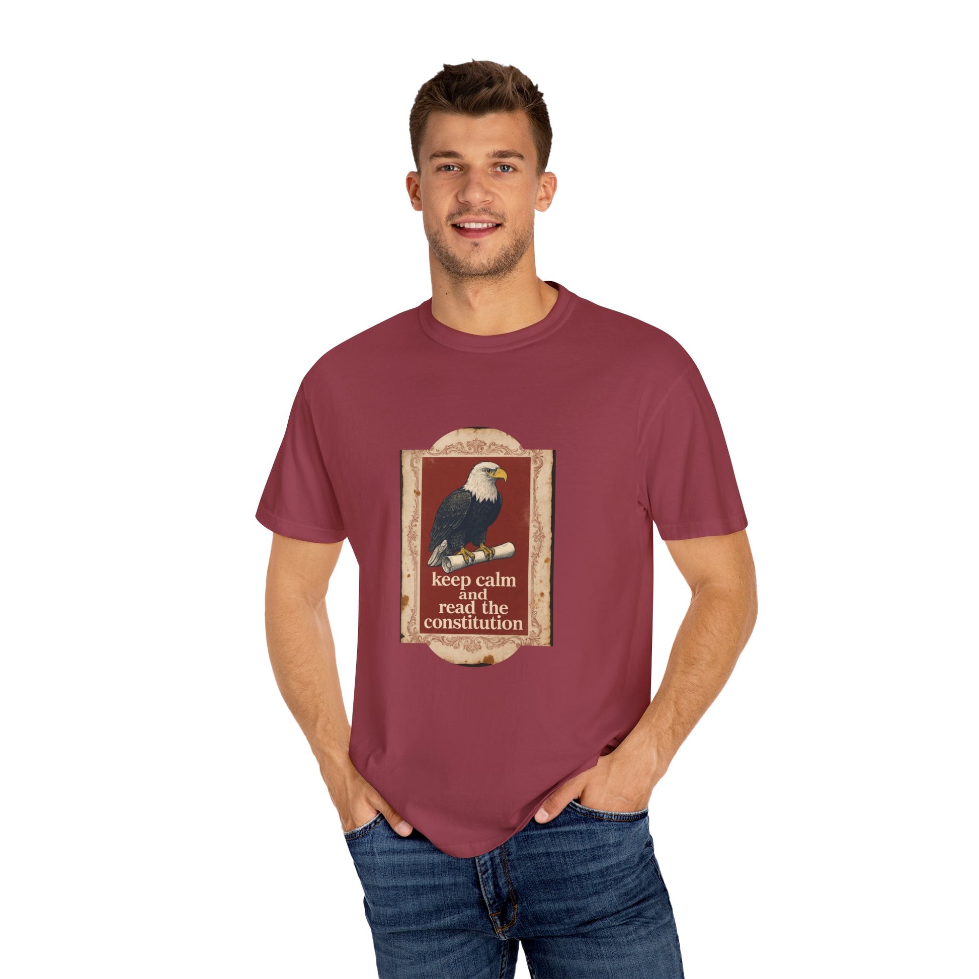 Keep Calm and Read the Constitution Tee