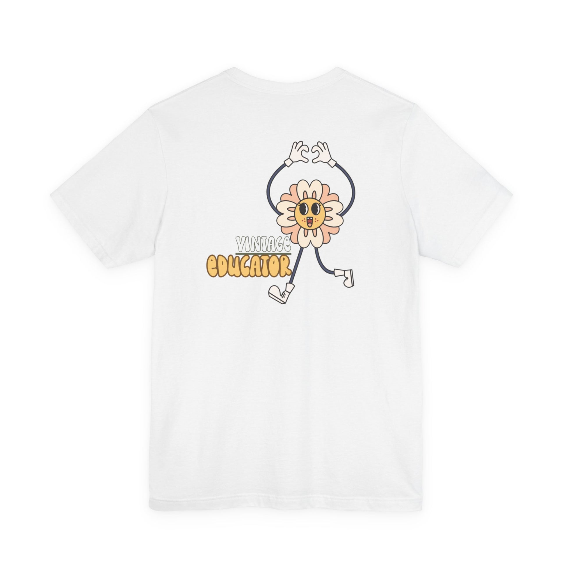 Vintage Educator – Two-Sided Teacher Tee