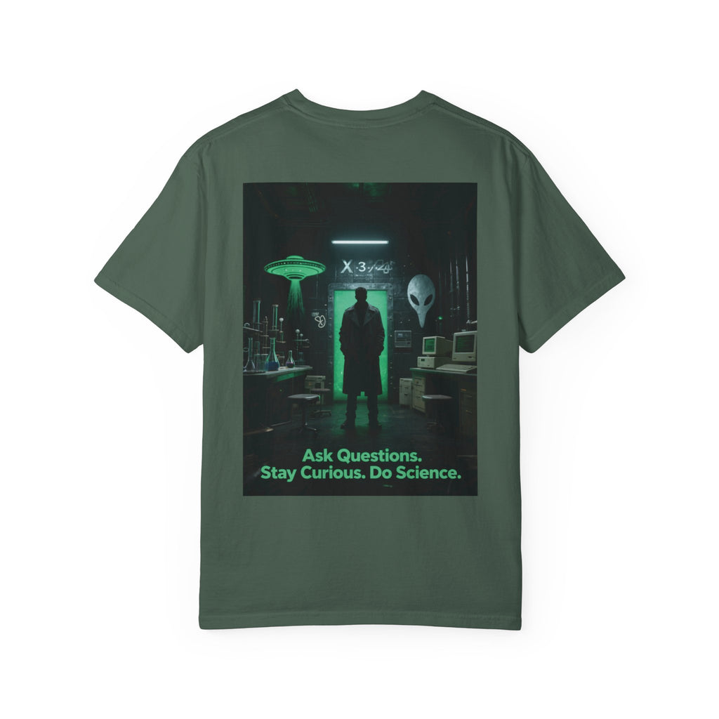 Stay Curious, Do Science X-Files Themed Tee