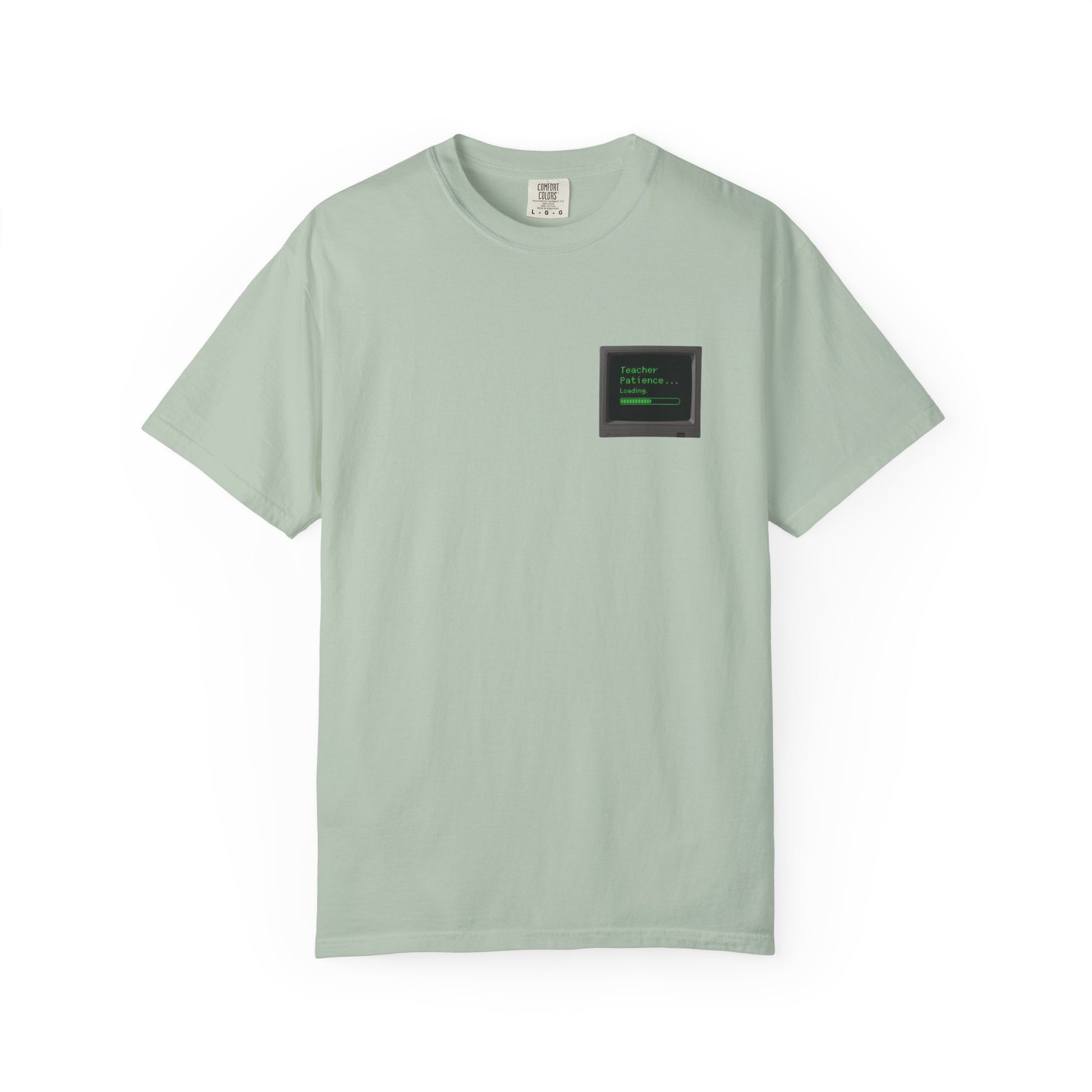 Teacher Patience Loading Shirt -  Retro 80s Computer Style Teacher Tee, Funny Back to School Shirt