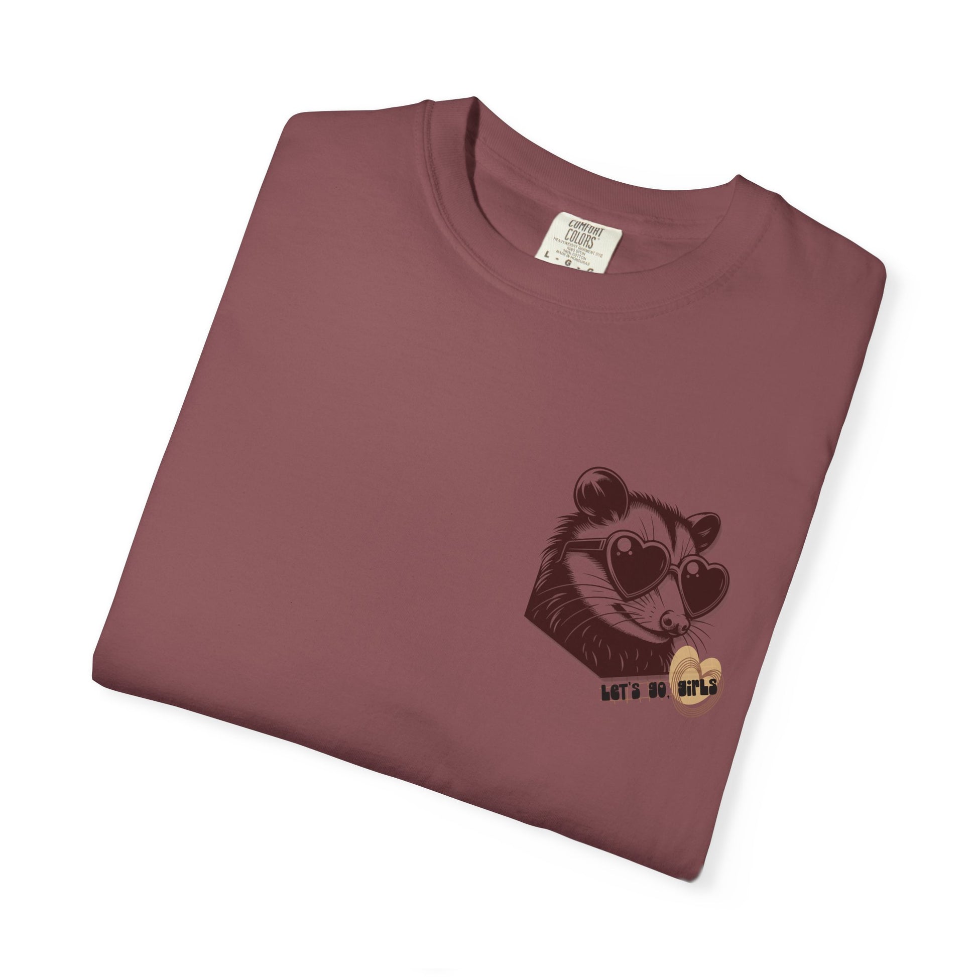 Let's Go Girls Raccoon Tee