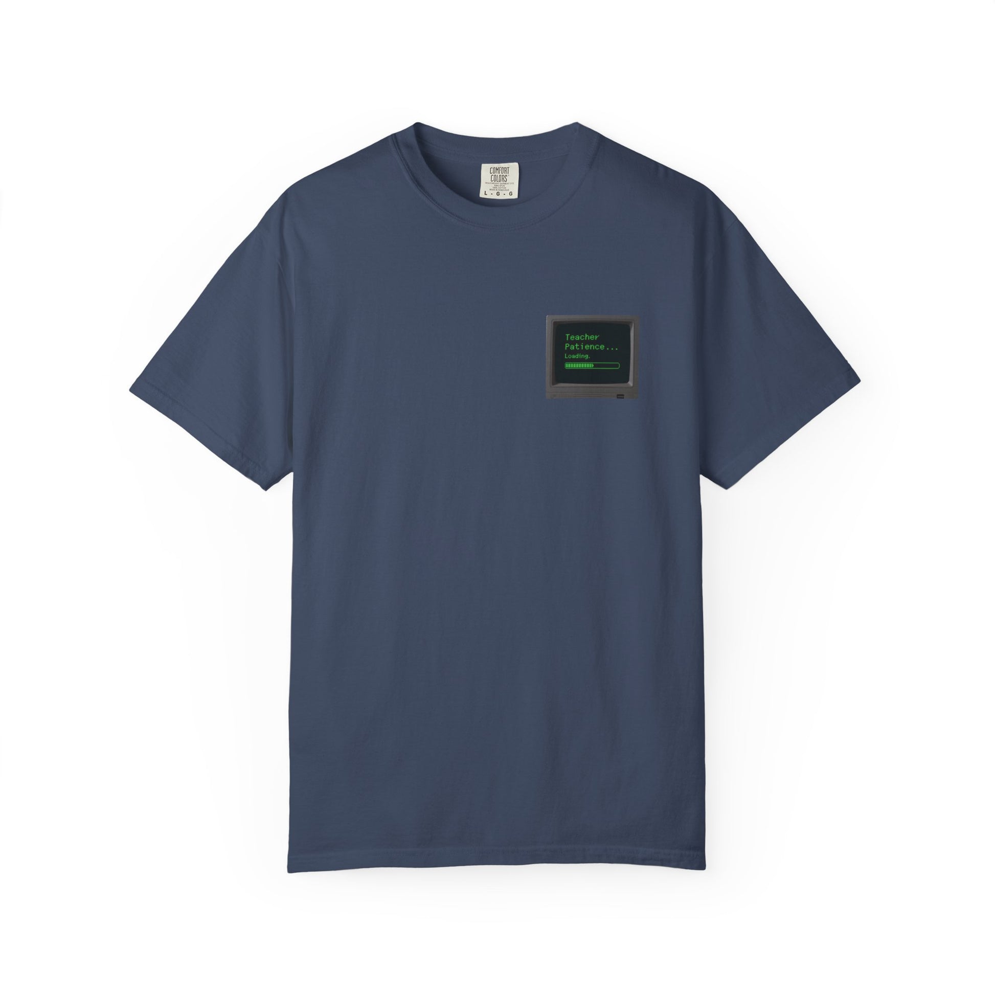 Teacher Patience Loading Shirt -  Retro 80s Computer Style Teacher Tee, Funny Back to School Shirt