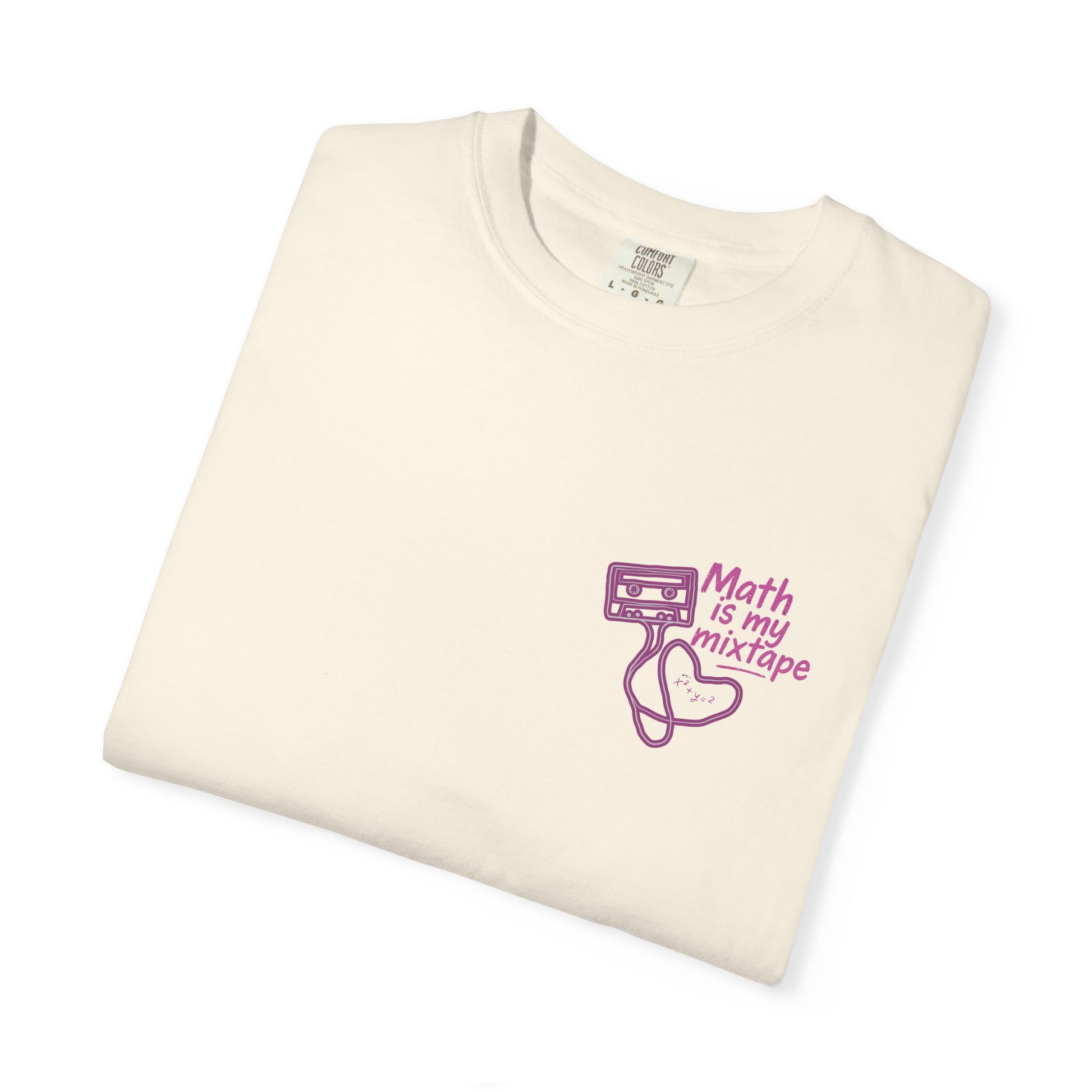 Math Is My Mixtape Shirt - Emo Math Teacher Shirt, I Speak Fluent Angst and Algebra Tee, Two-Sided Teacher Shirt