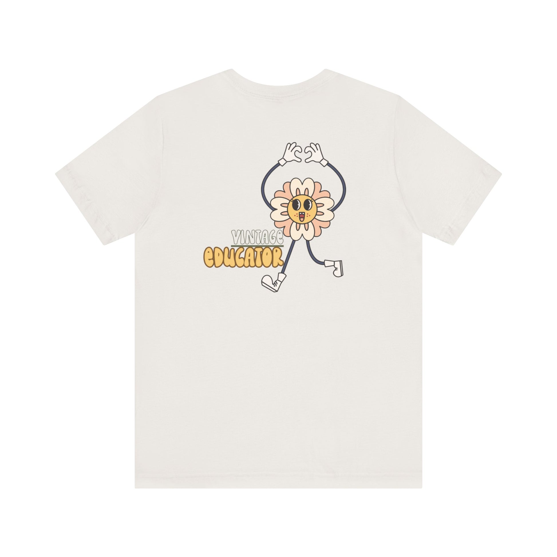 Vintage Educator – Two-Sided Teacher Tee