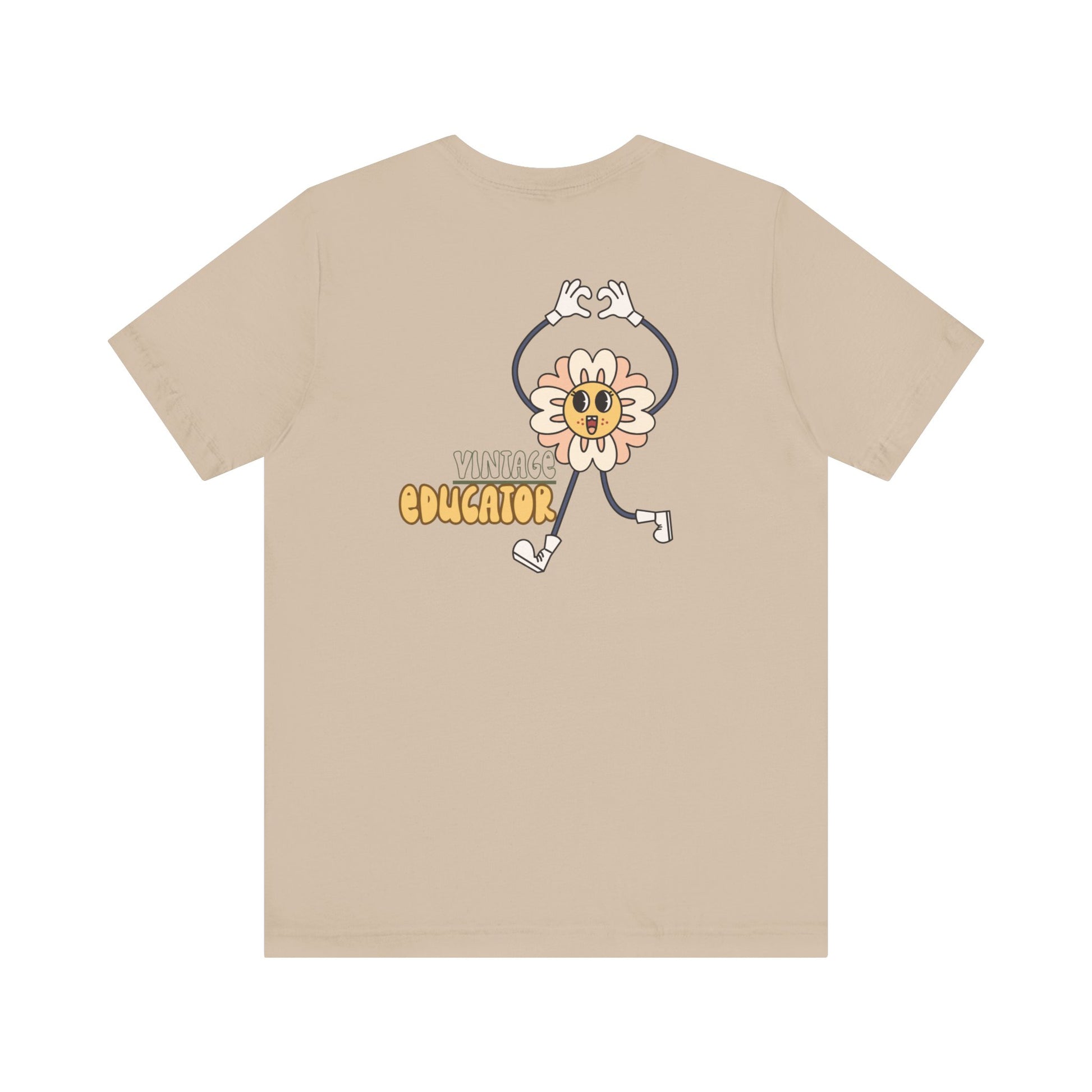 Vintage Educator – Two-Sided Teacher Tee
