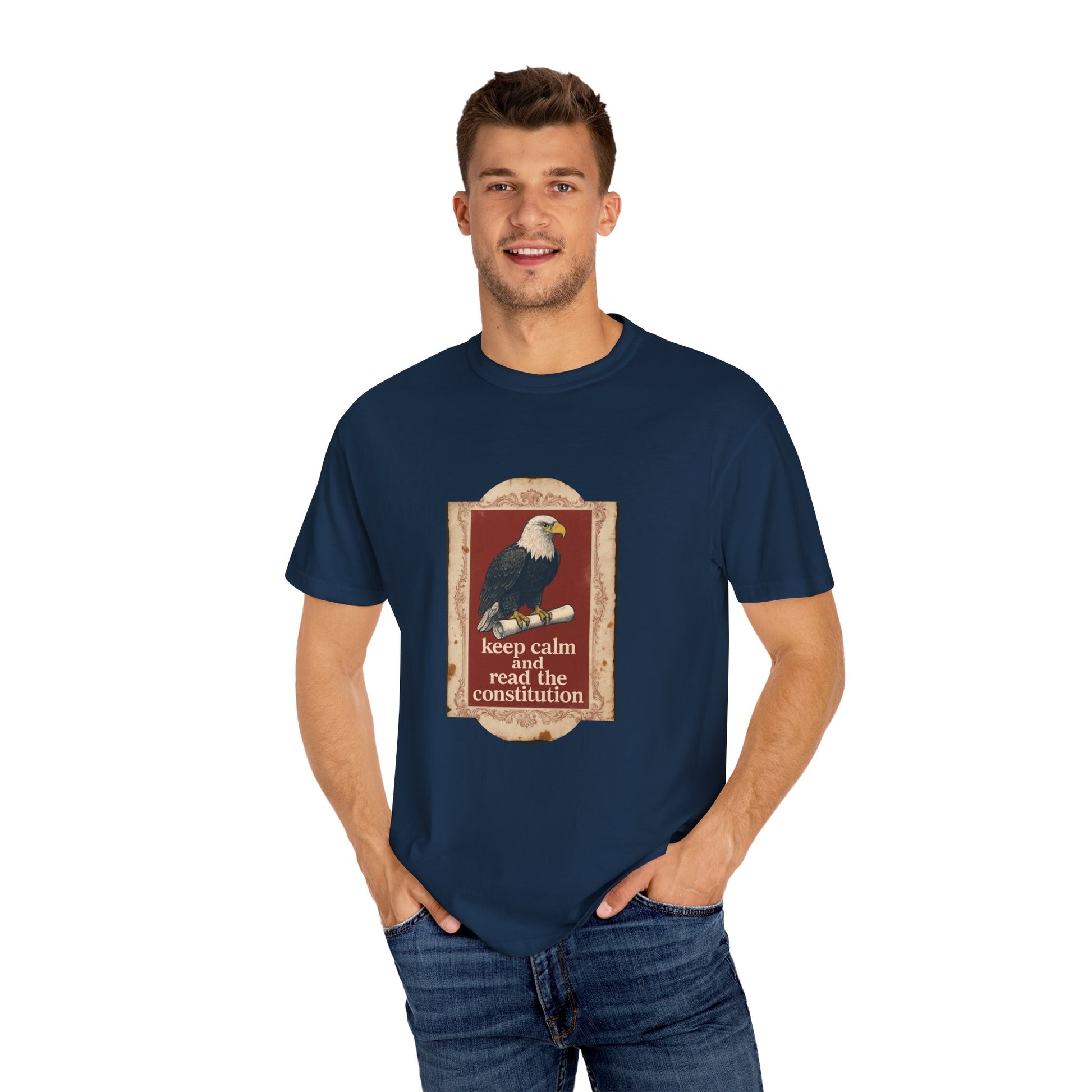 Keep Calm and Read the Constitution Tee
