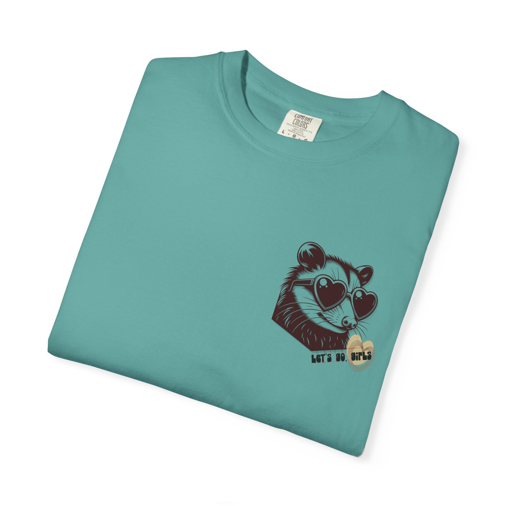Let's Go Girls Raccoon Tee