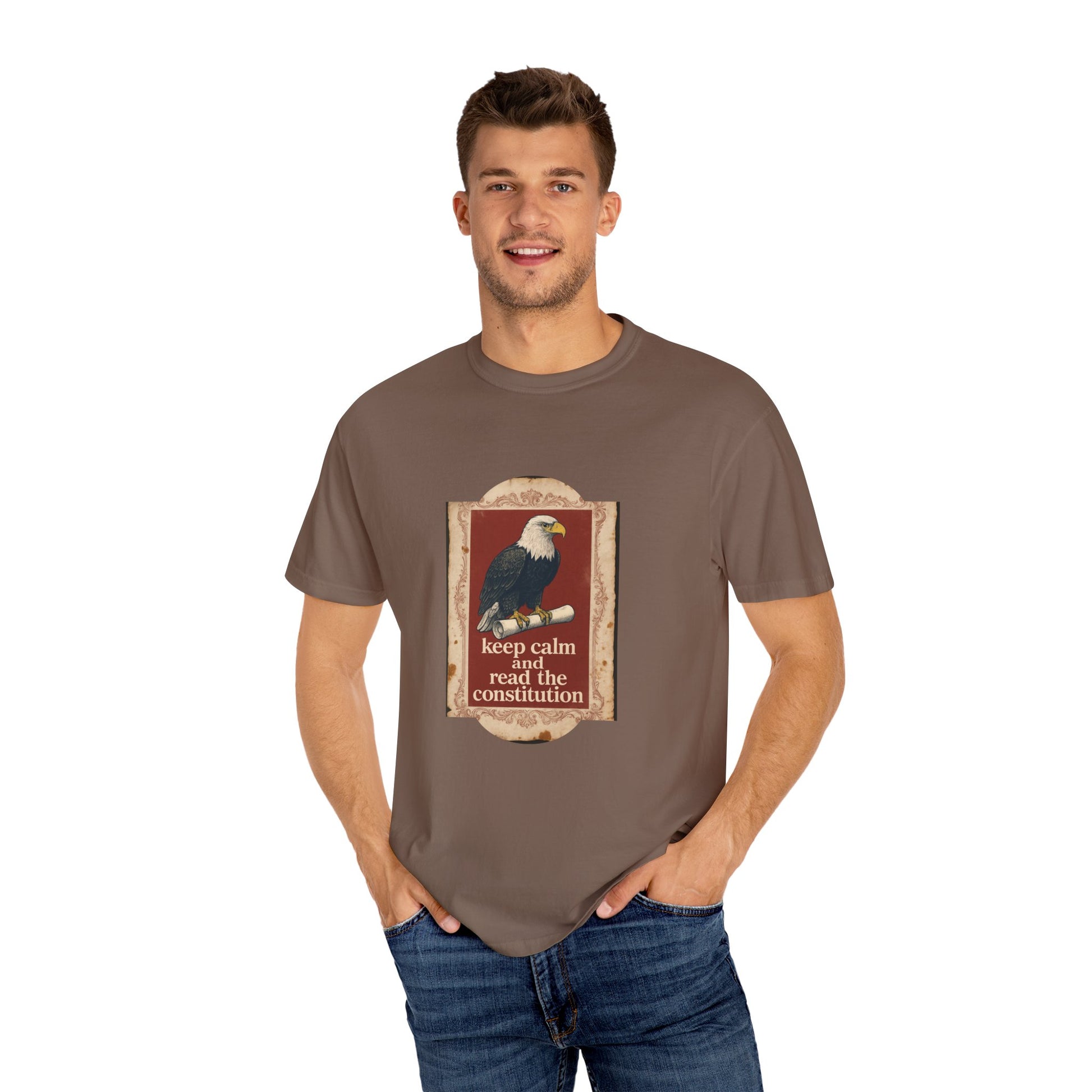 Keep Calm and Read the Constitution Tee