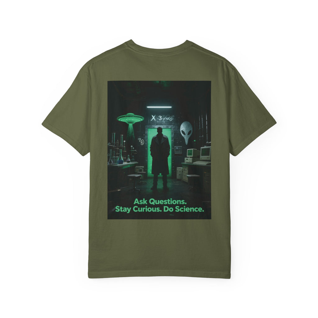 Stay Curious, Do Science X-Files Themed Tee