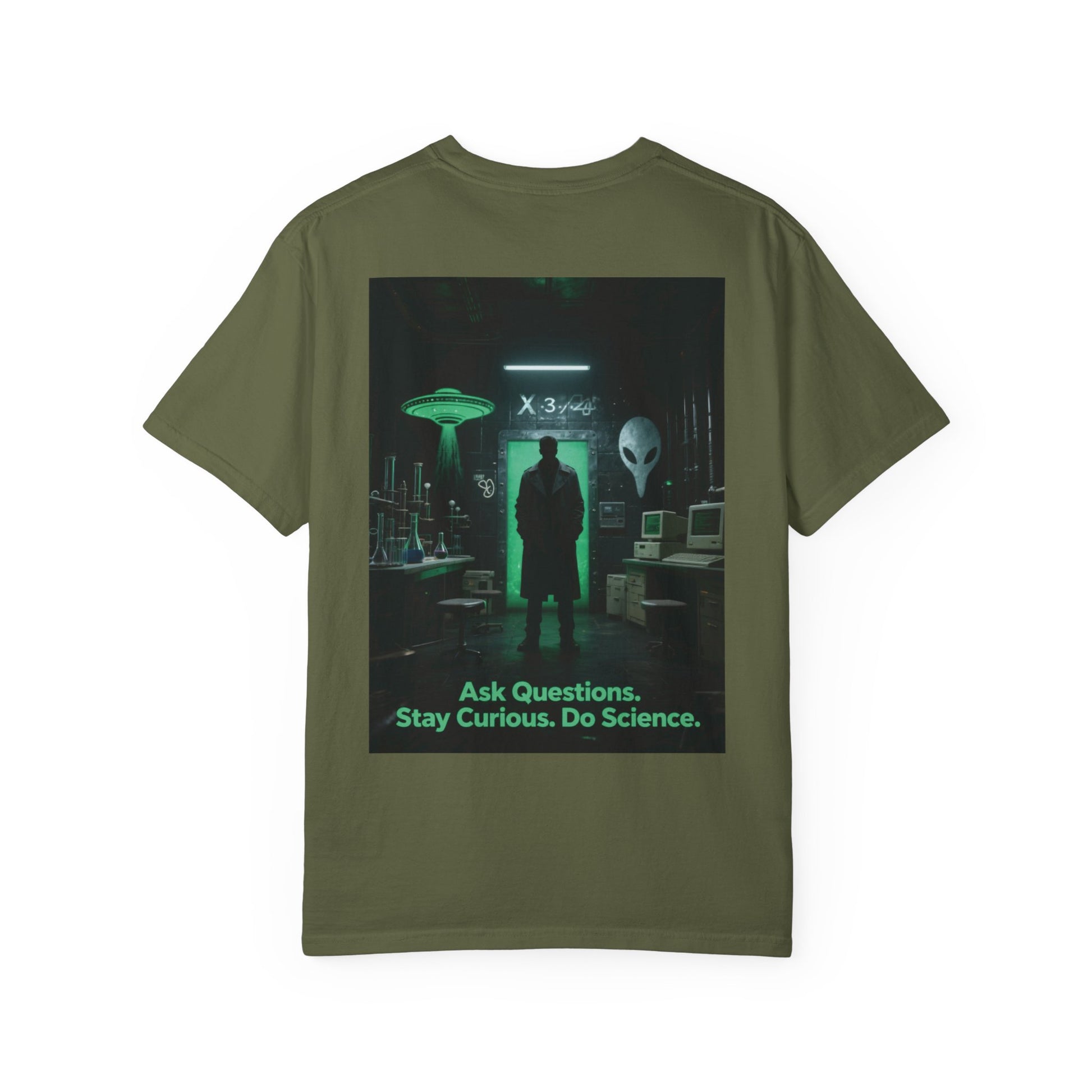Stay Curious, Do Science X-Files Themed Tee