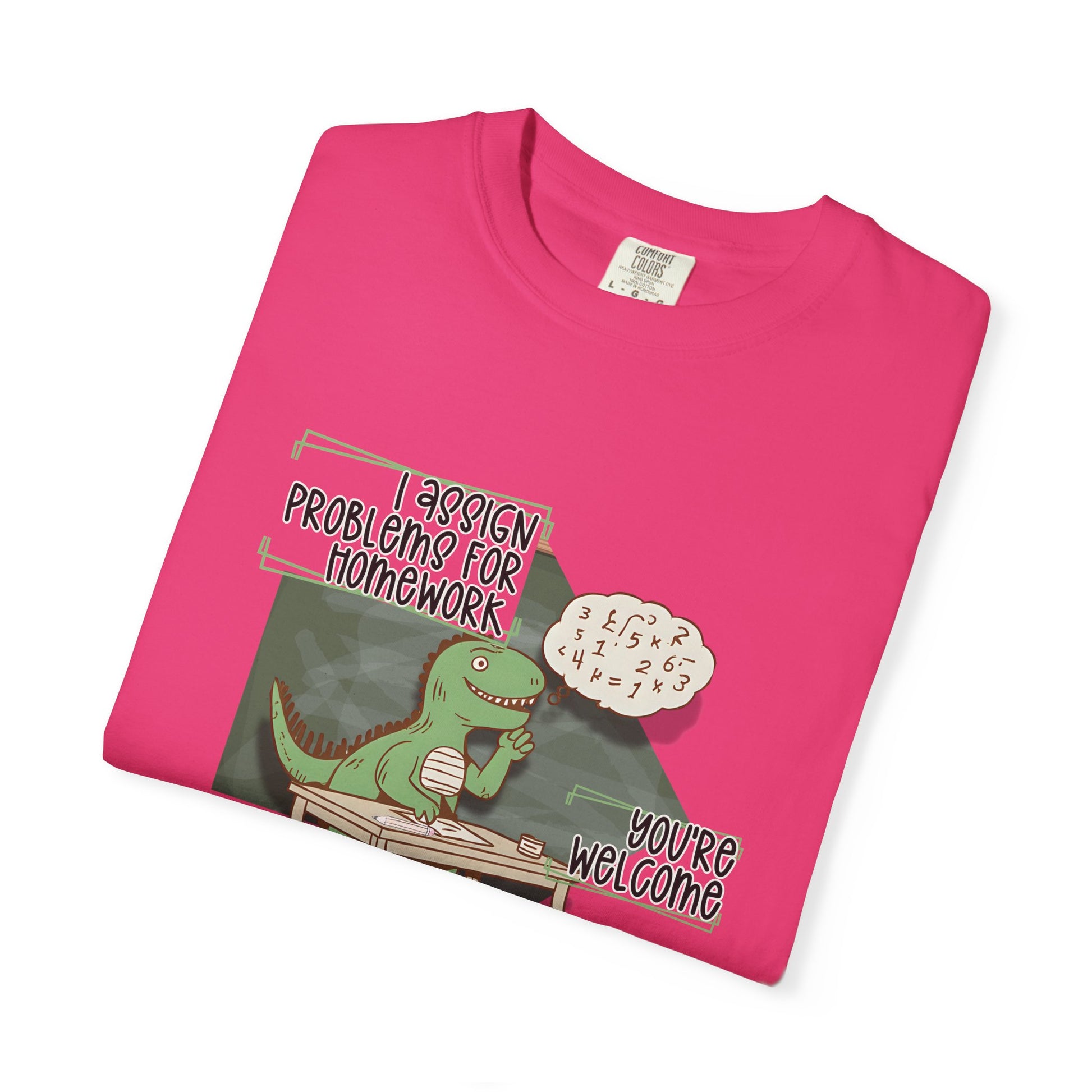 I Assign Math Problems for Homework Tee