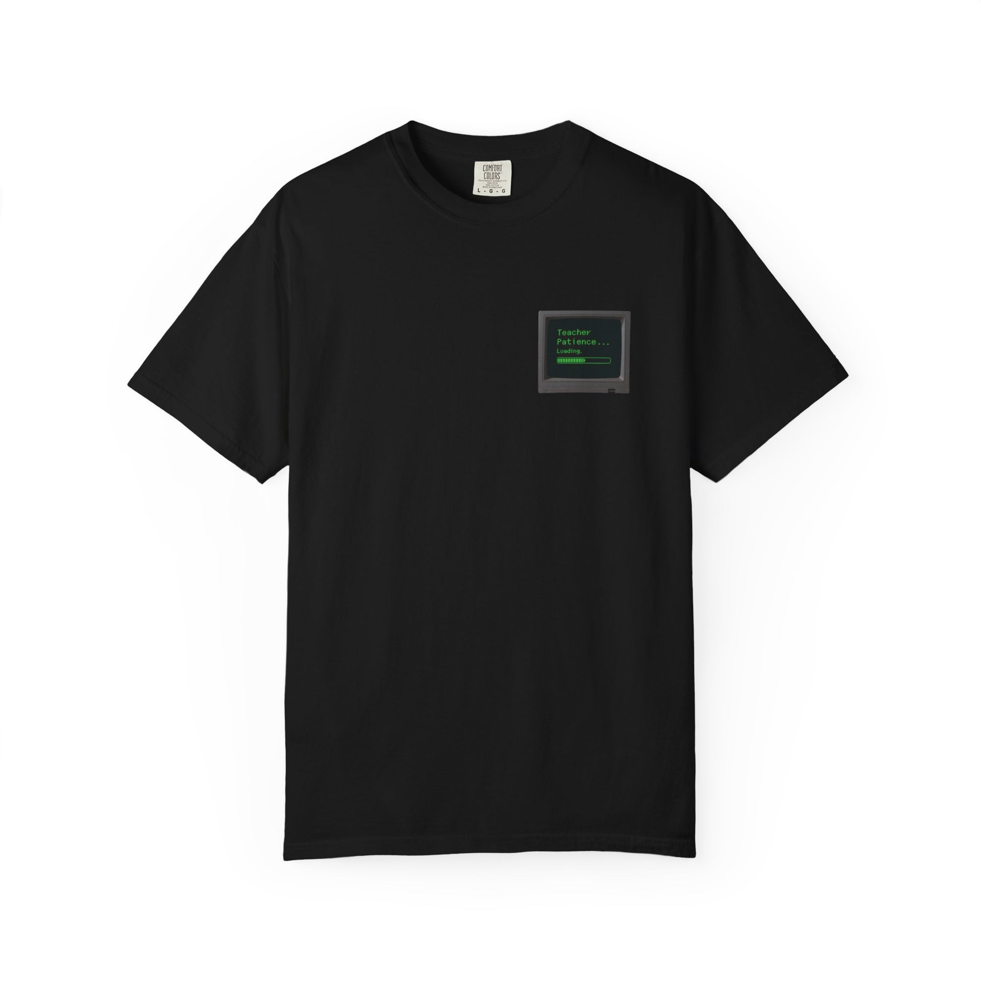 Teacher Patience Loading Shirt -  Retro 80s Computer Style Teacher Tee, Funny Back to School Shirt