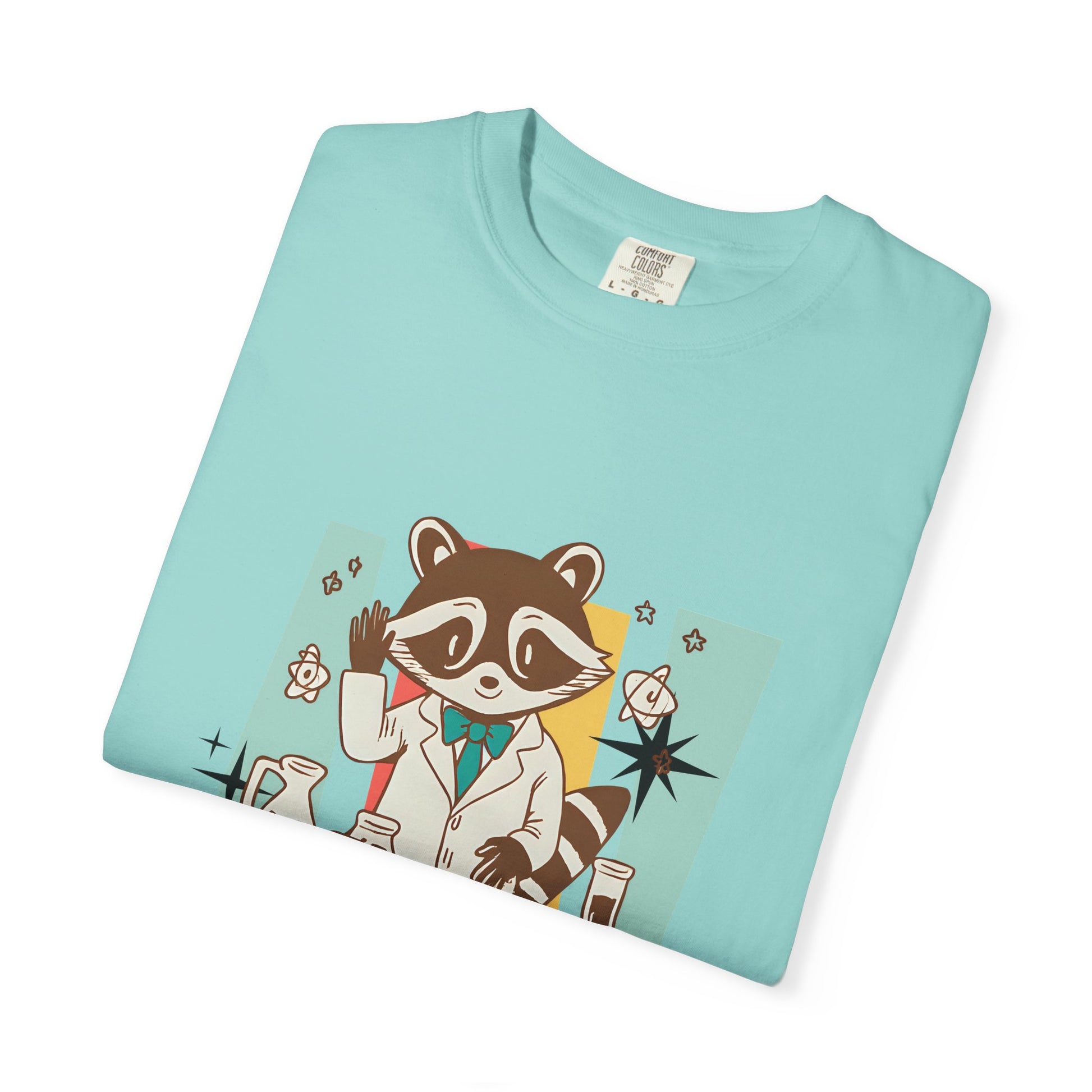 Ion the Prize Shirt | Chemistry Teacher Tee | Science Humor | Vintage Raccoon Scientist