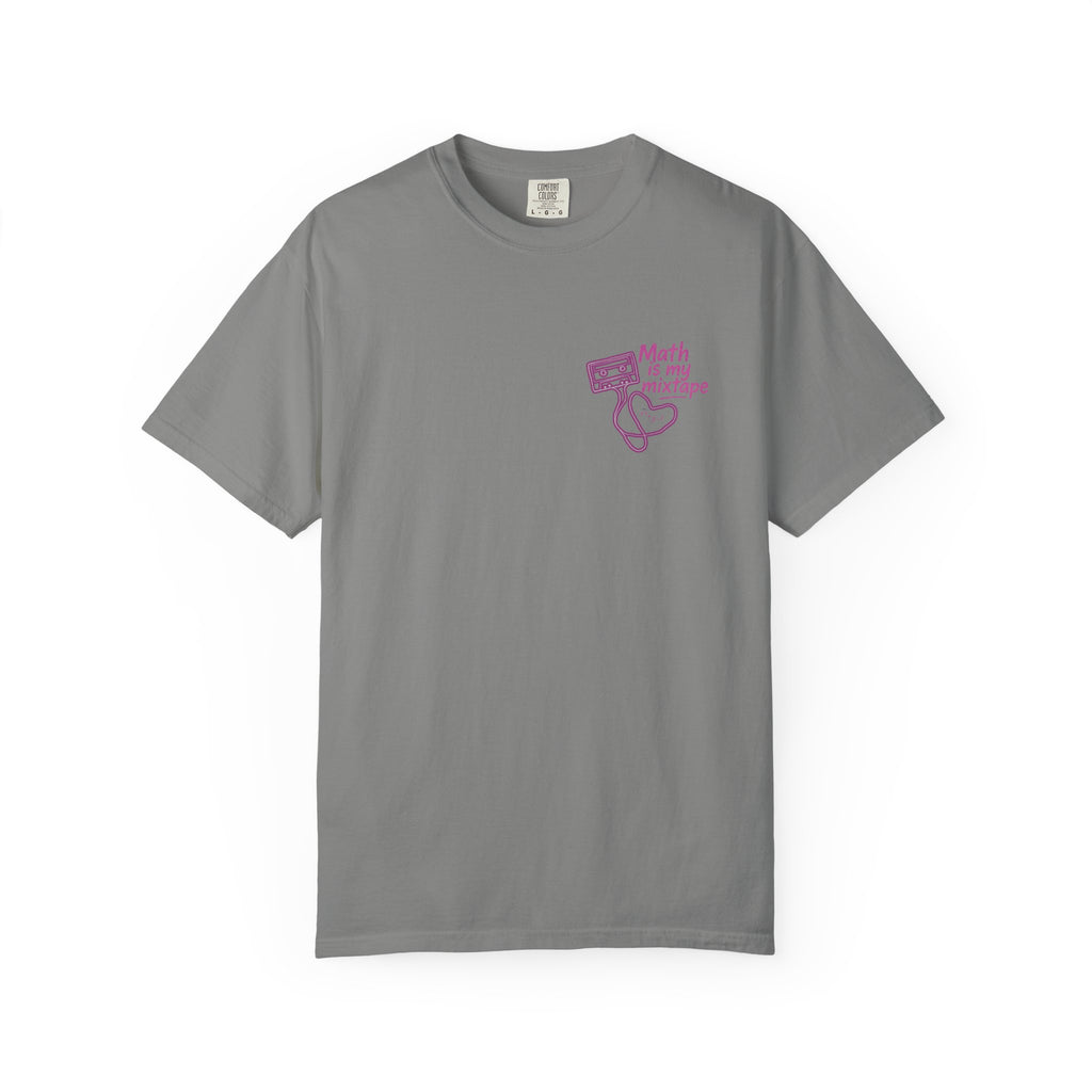 Math Is My Mixtape Shirt - Emo Math Teacher Shirt, I Speak Fluent Angst and Algebra Tee, Two-Sided Teacher Shirt