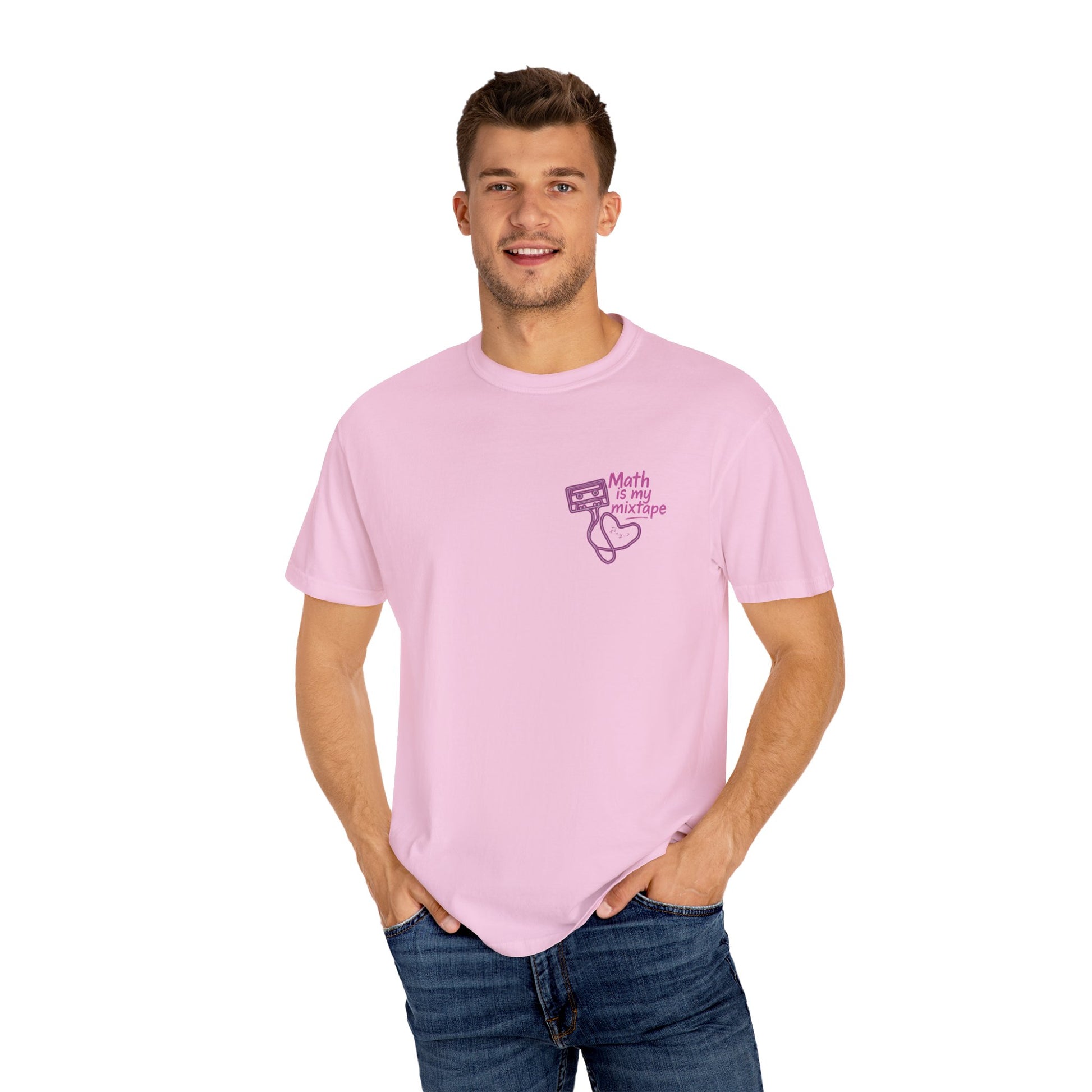Math Is My Mixtape Shirt - Emo Math Teacher Shirt, I Speak Fluent Angst and Algebra Tee, Two-Sided Teacher Shirt