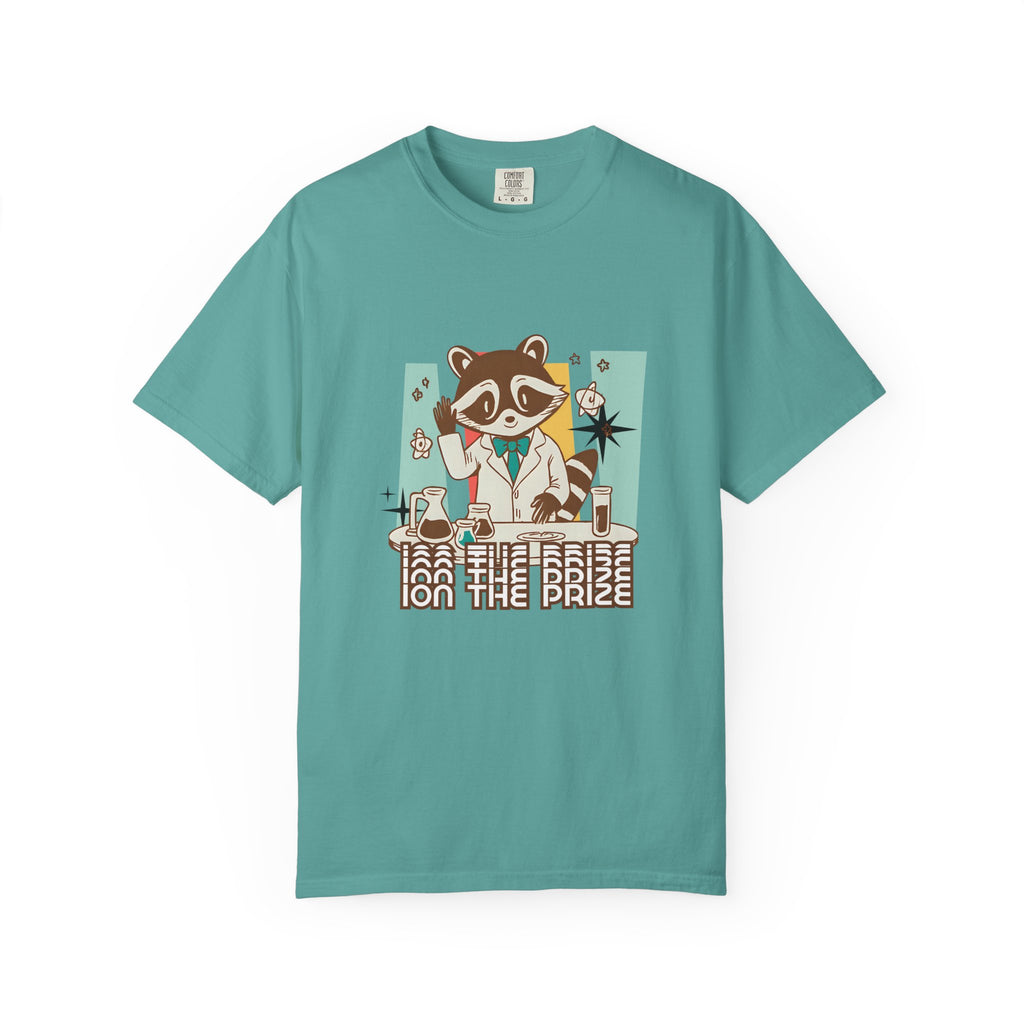 Ion the Prize Shirt | Chemistry Teacher Tee | Science Humor | Vintage Raccoon Scientist