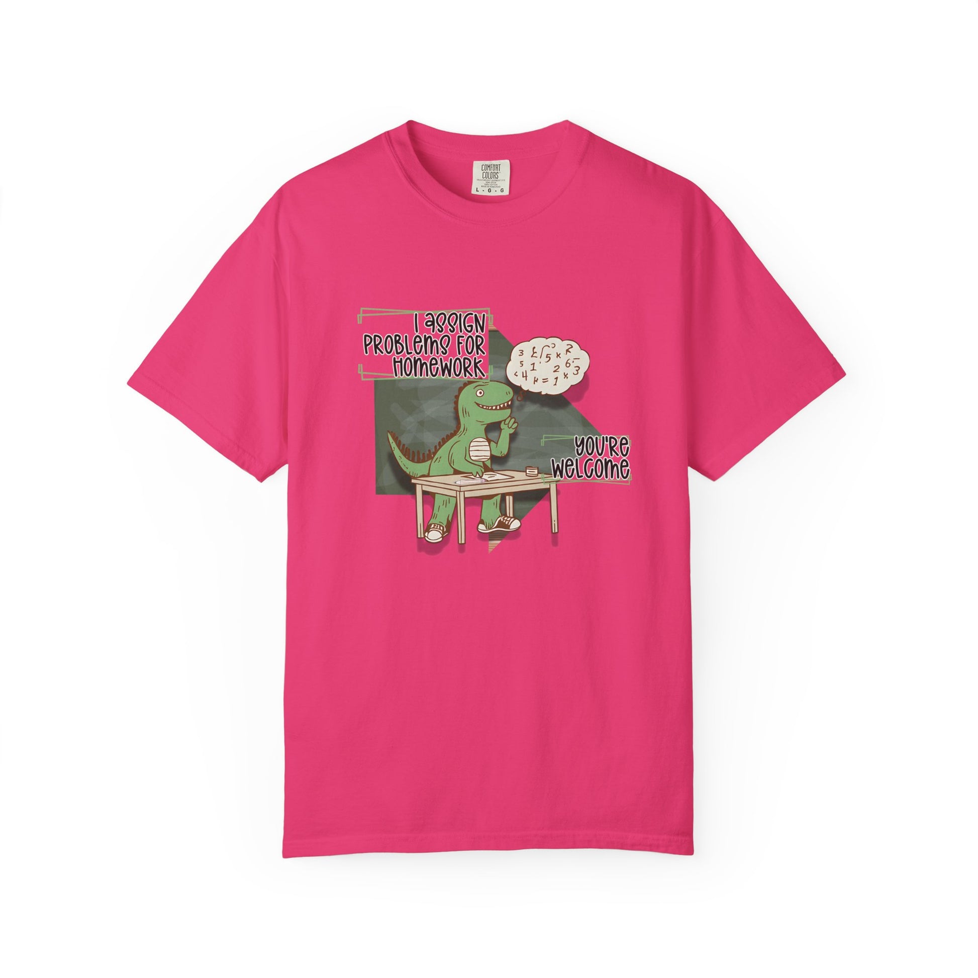 I Assign Math Problems for Homework Tee