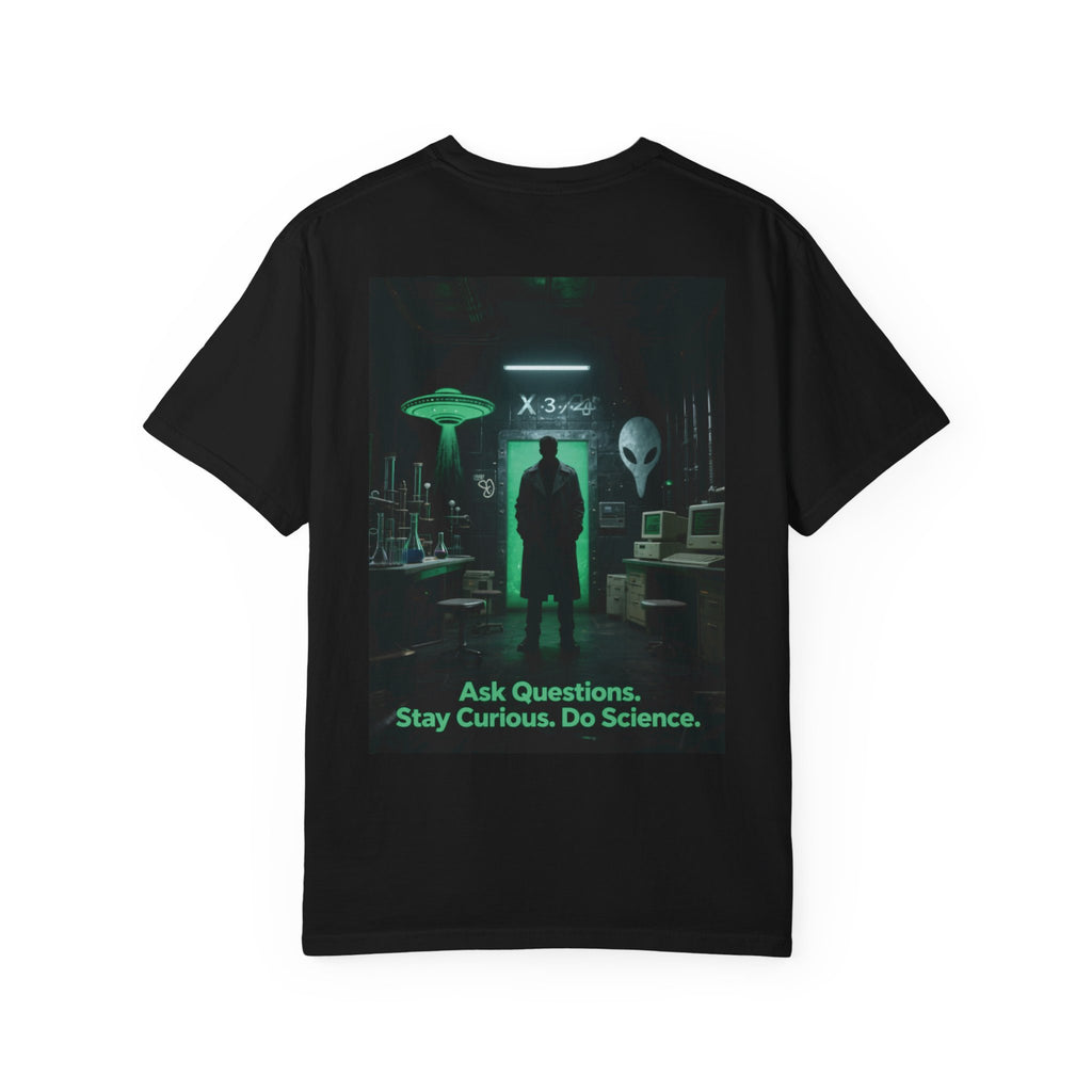 Stay Curious, Do Science X-Files Themed Tee