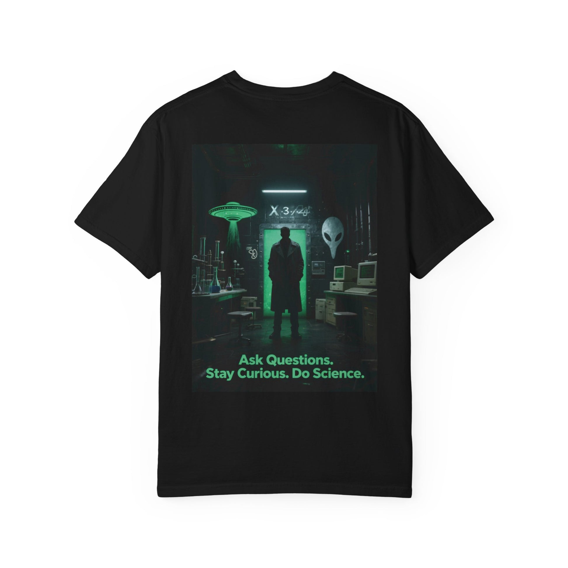 Stay Curious, Do Science X-Files Themed Tee