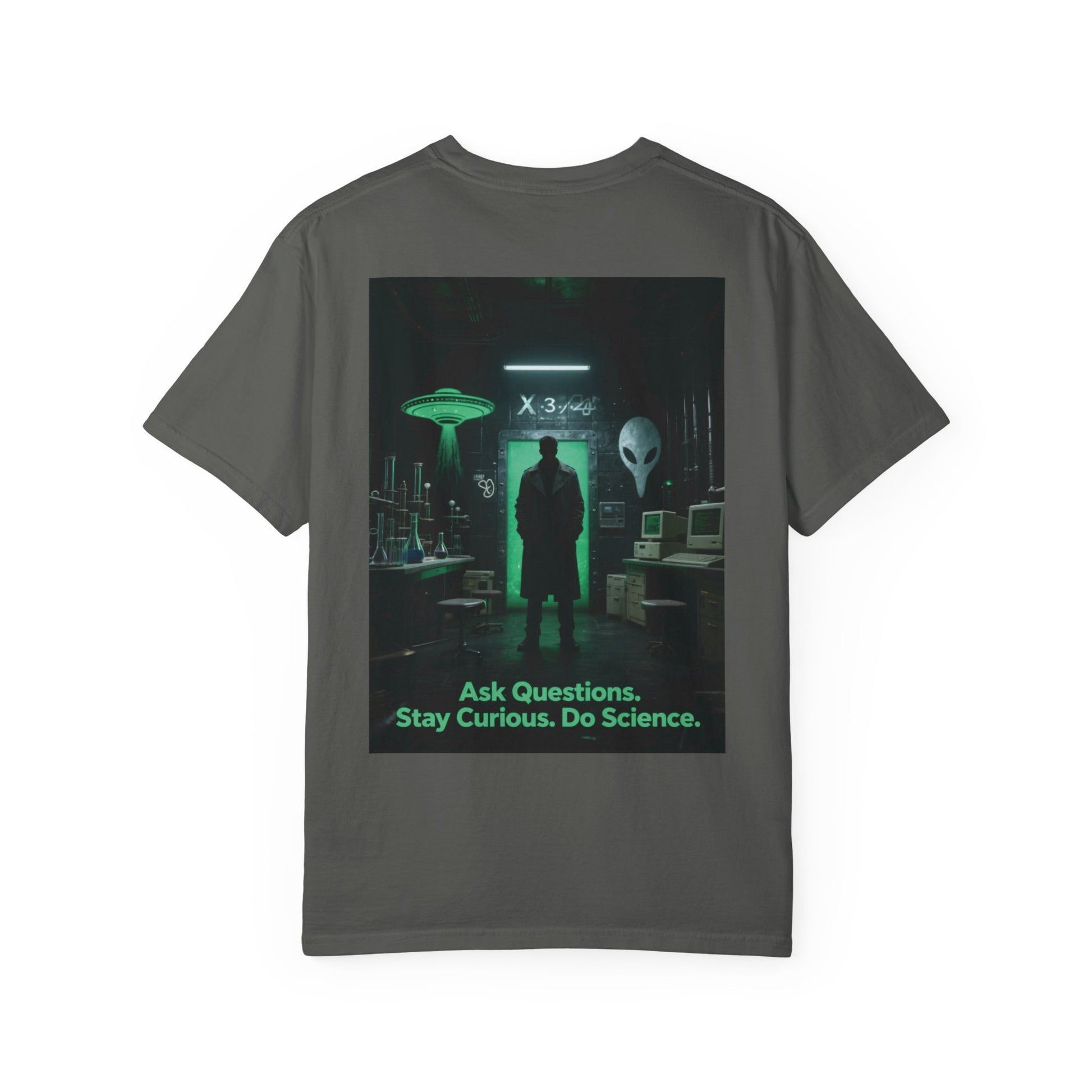 Stay Curious, Do Science X-Files Themed Tee
