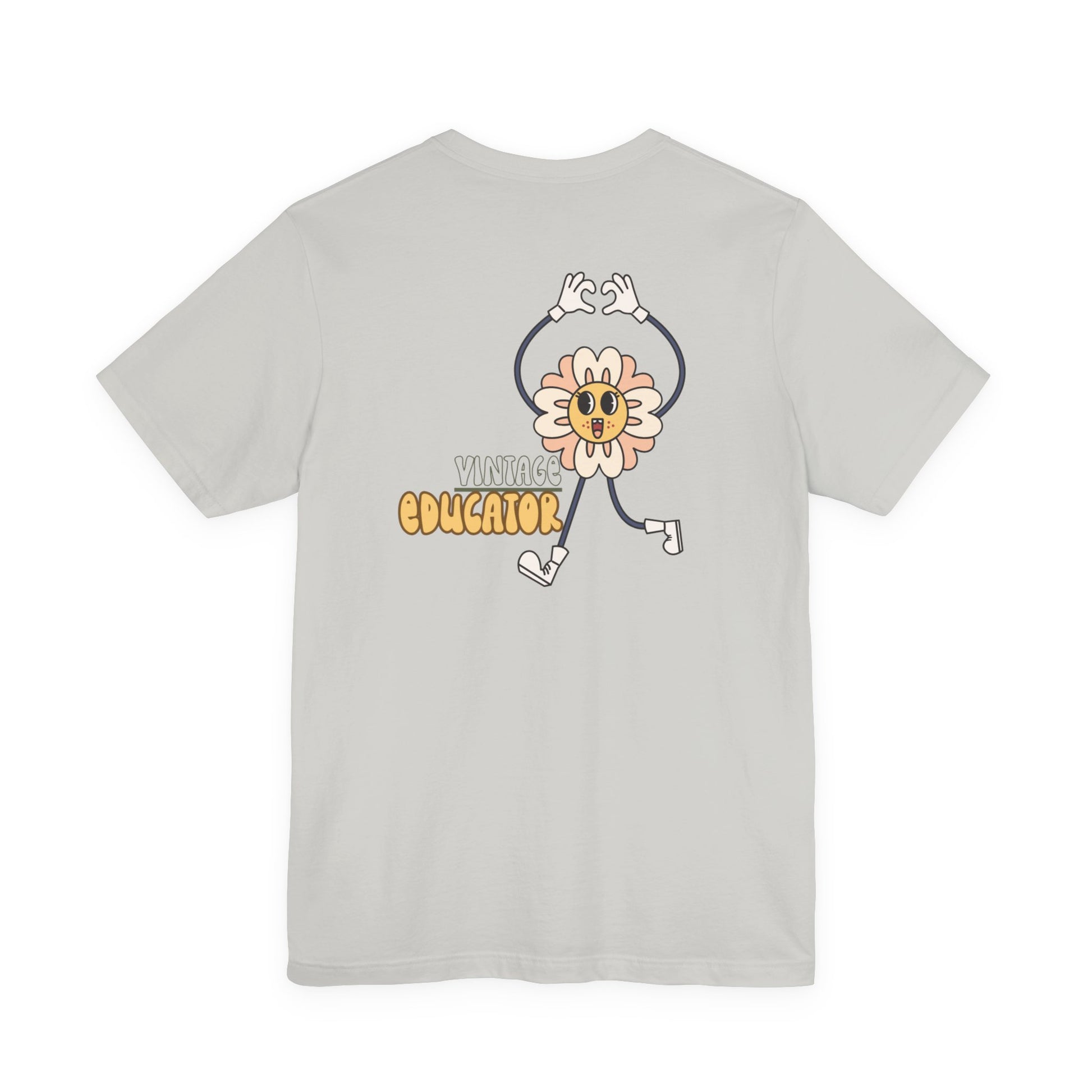 Vintage Educator – Two-Sided Teacher Tee