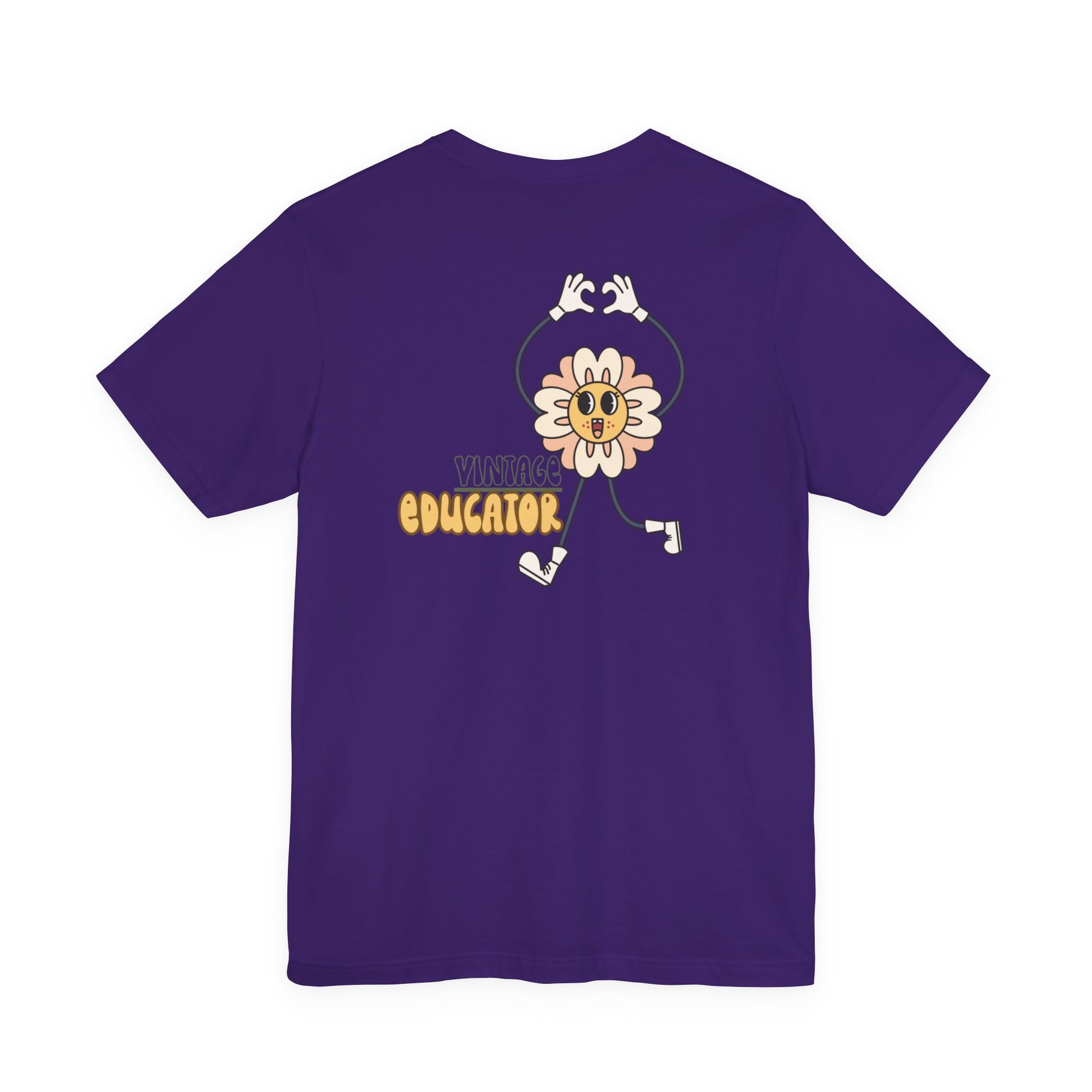 Vintage Educator – Two-Sided Teacher Tee