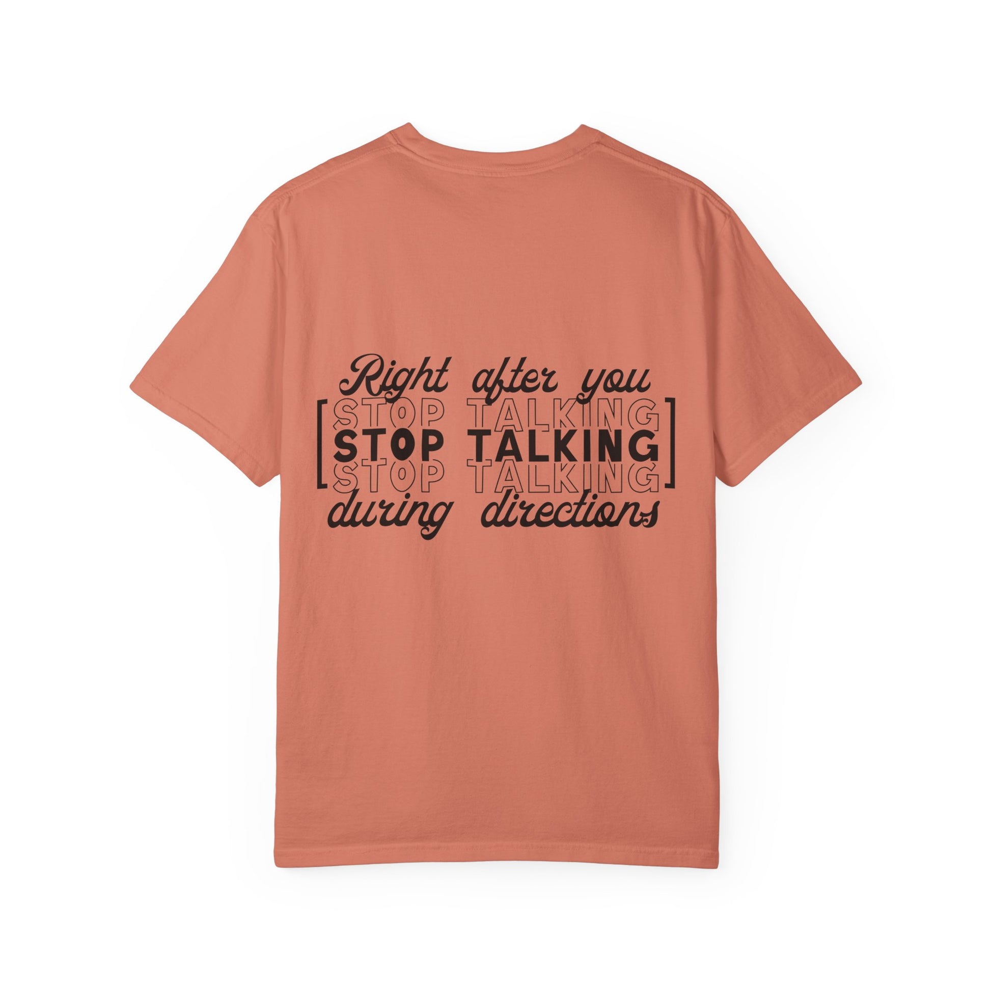 Motivational Sarcastic Directions Tee