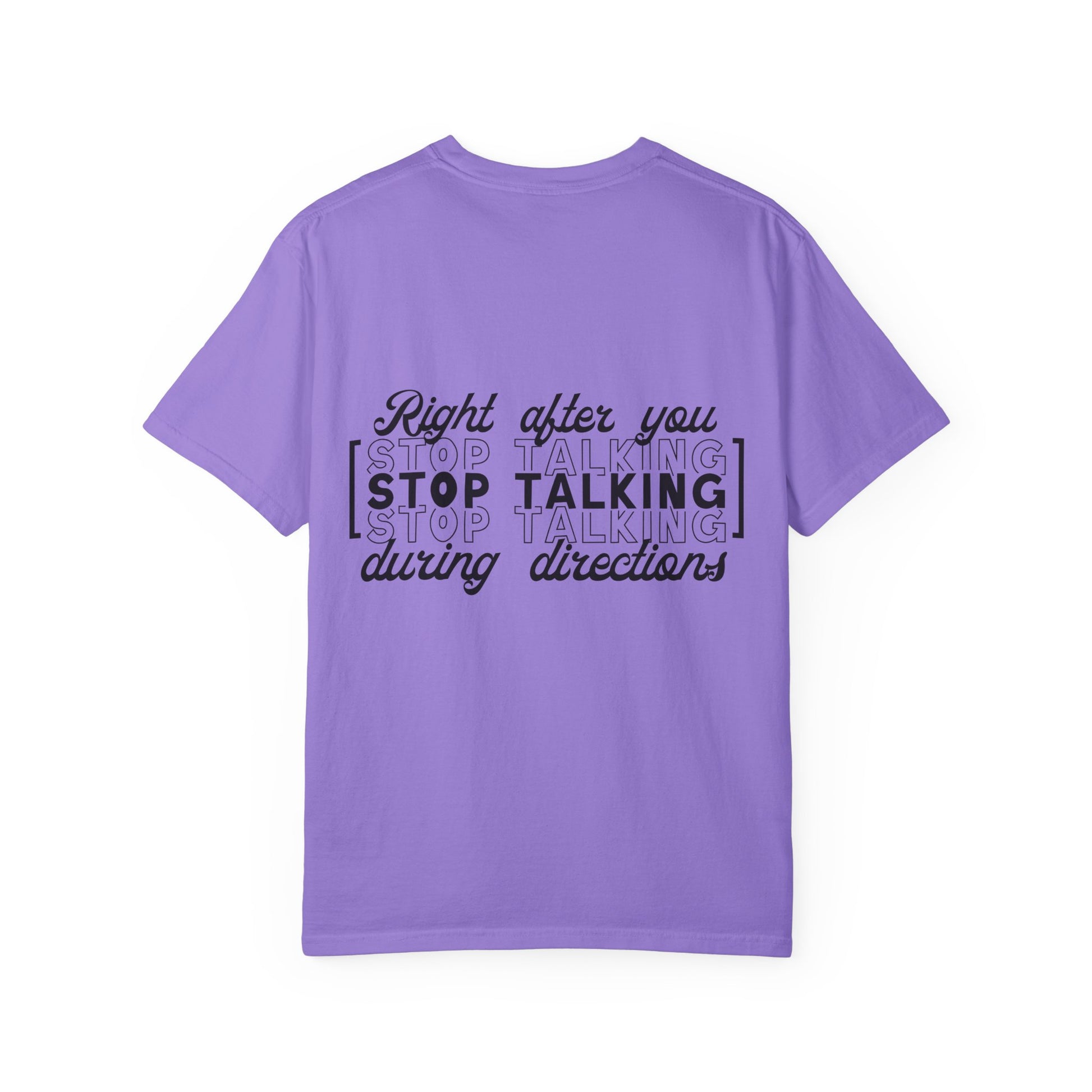 Motivational Sarcastic Directions Tee