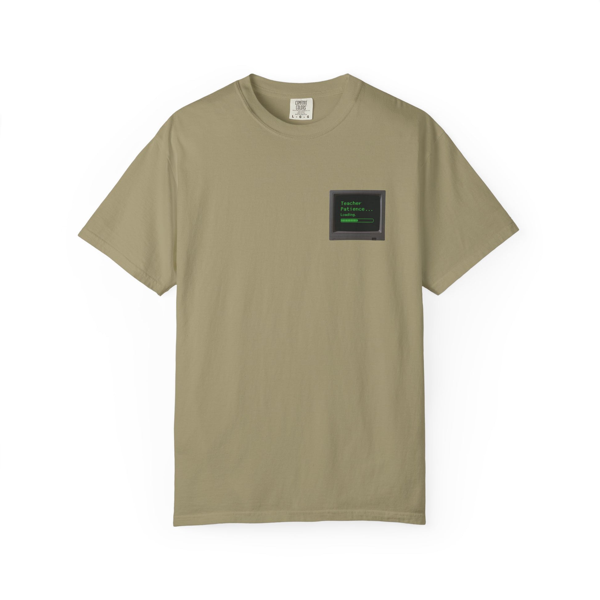 Teacher Patience Loading Shirt -  Retro 80s Computer Style Teacher Tee, Funny Back to School Shirt