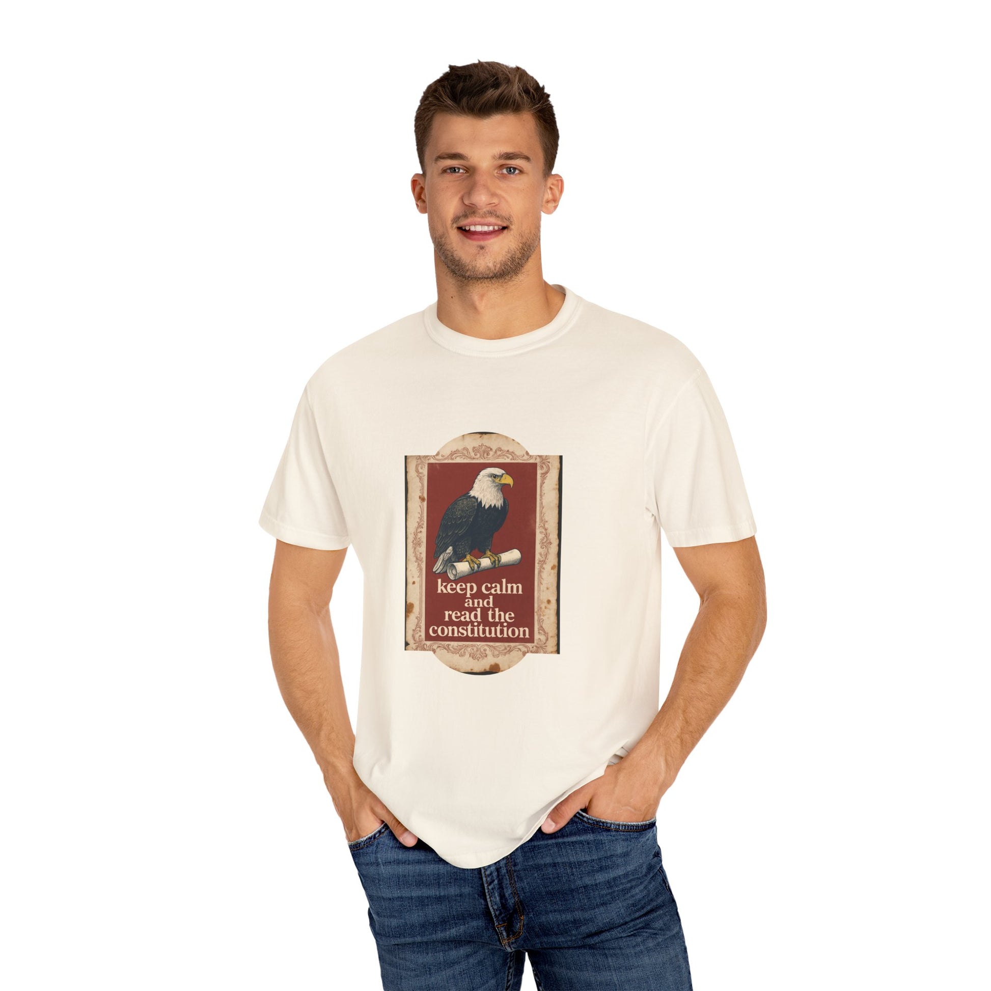 Keep Calm and Read the Constitution Tee